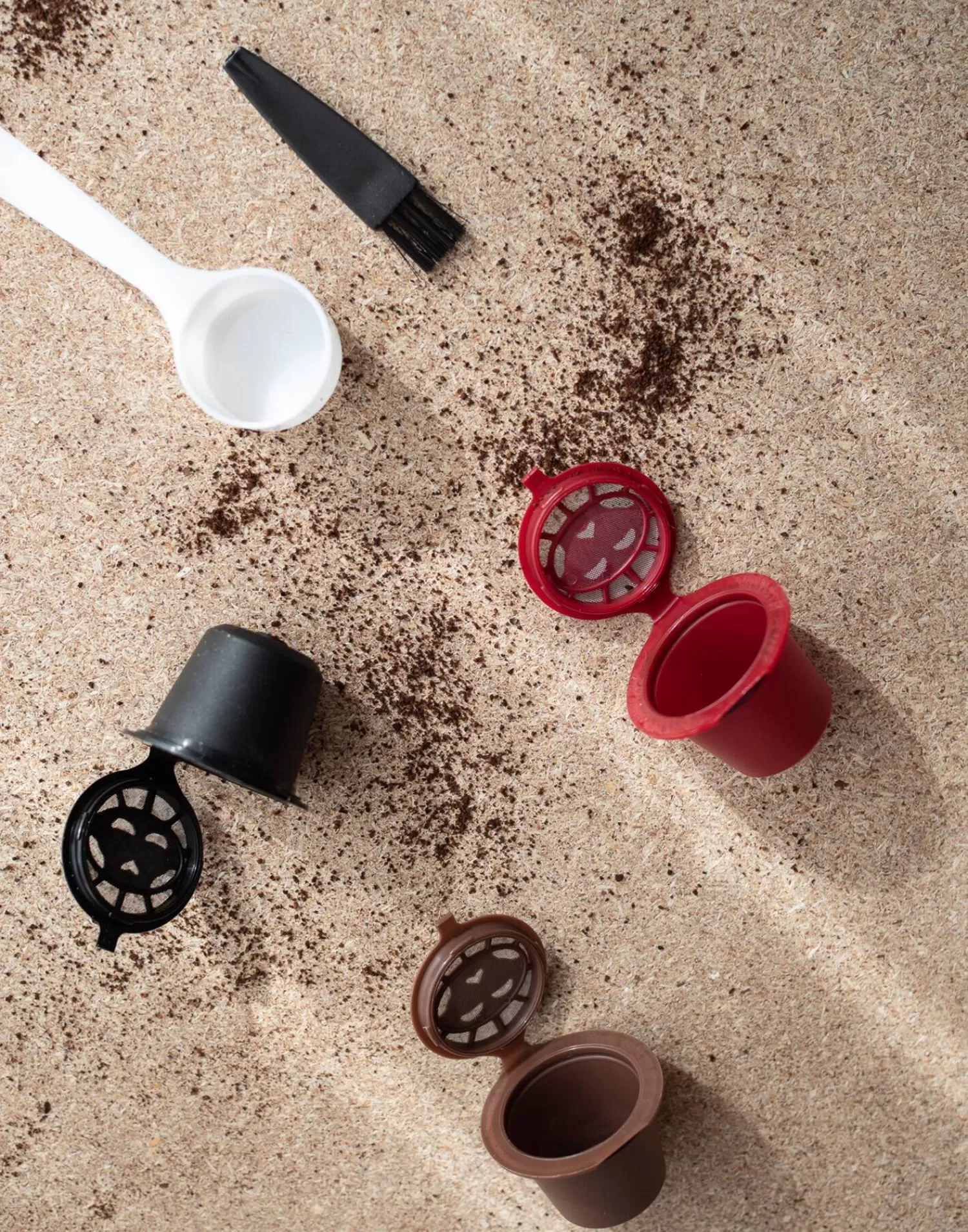 Reduce & Reuse | Kitchen*Natura Selection 3 Set Reusable Coffee Capsules 124159-ASSORTED