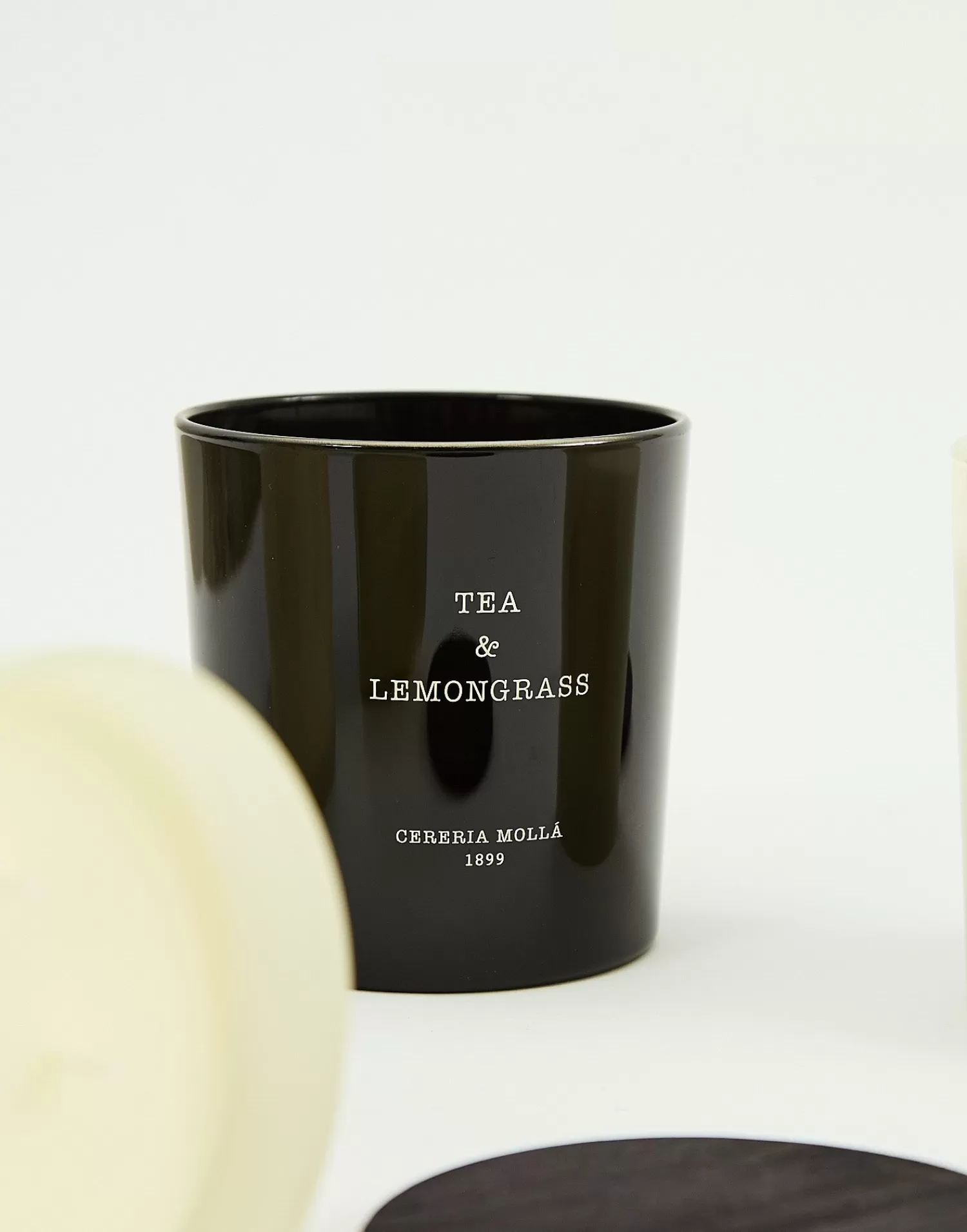 Candles | Candles*Natura Selection 600g Candle Cereria Mollá Black 105383-TEA & LEMONGRASS