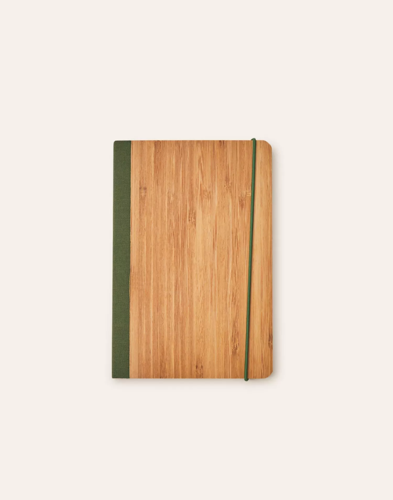 Stationery*Natura Selection A5 Bamboo Cover Notebook 146004-GREEN