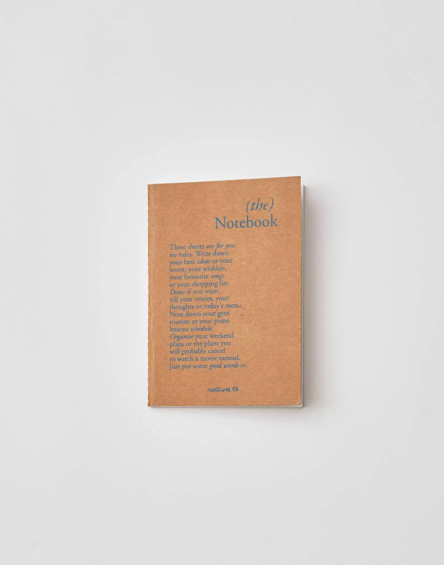 Stationery*Natura Selection A6 Manifesto Notebook