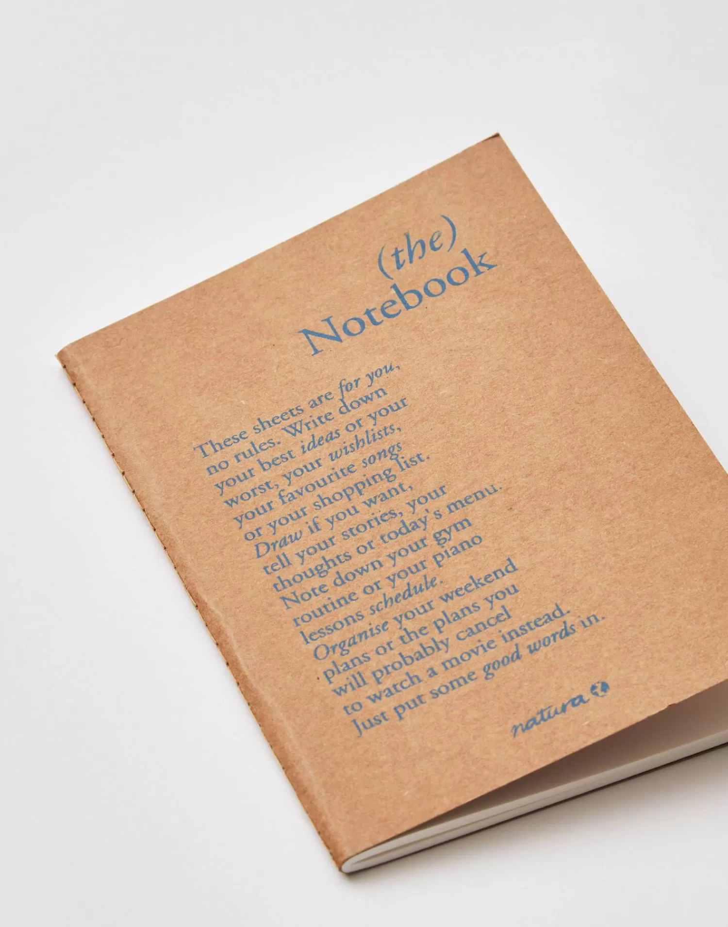 Stationery*Natura Selection A6 Manifesto Notebook