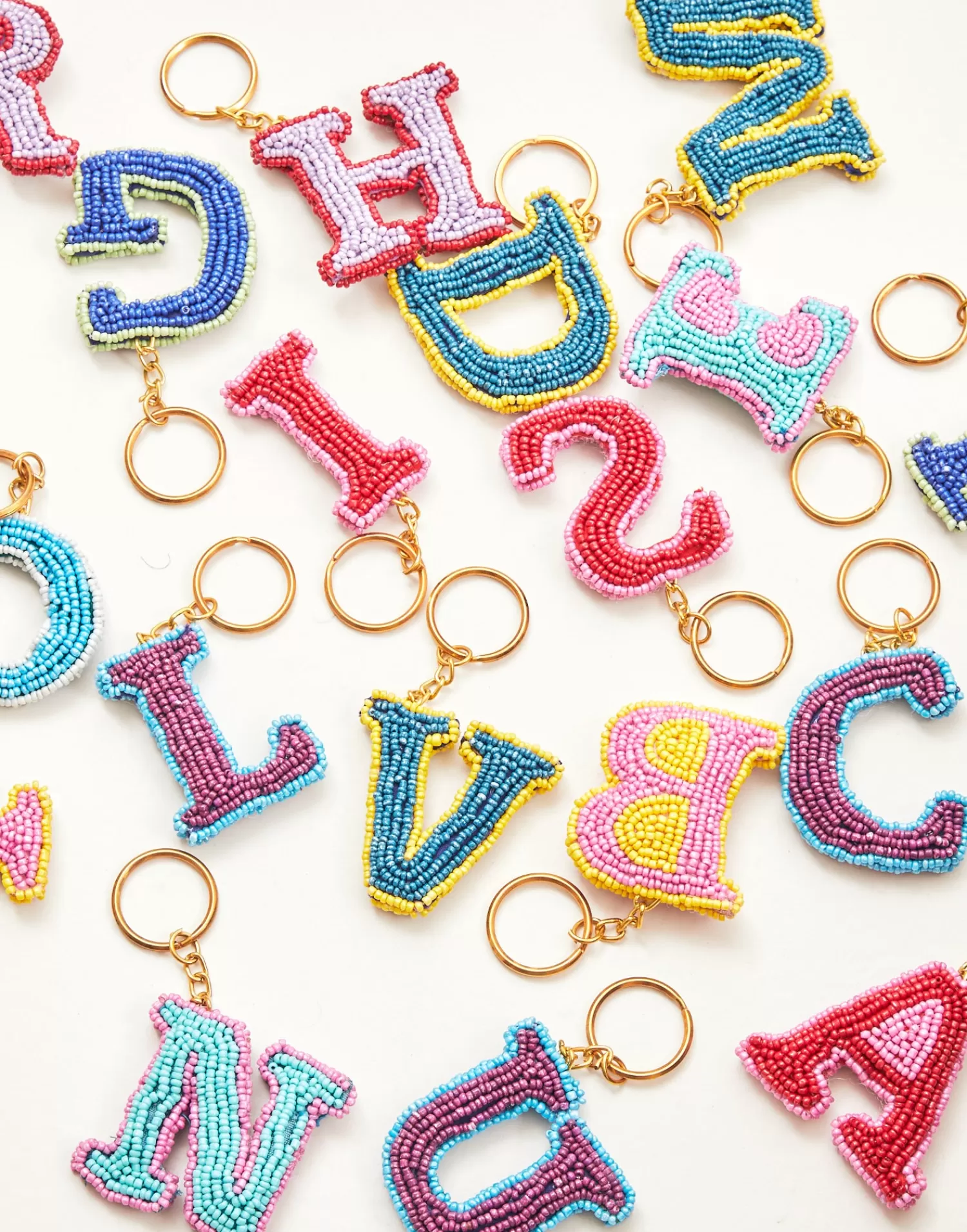 Other Accessories*Natura Selection Alphabet Bead Keychain