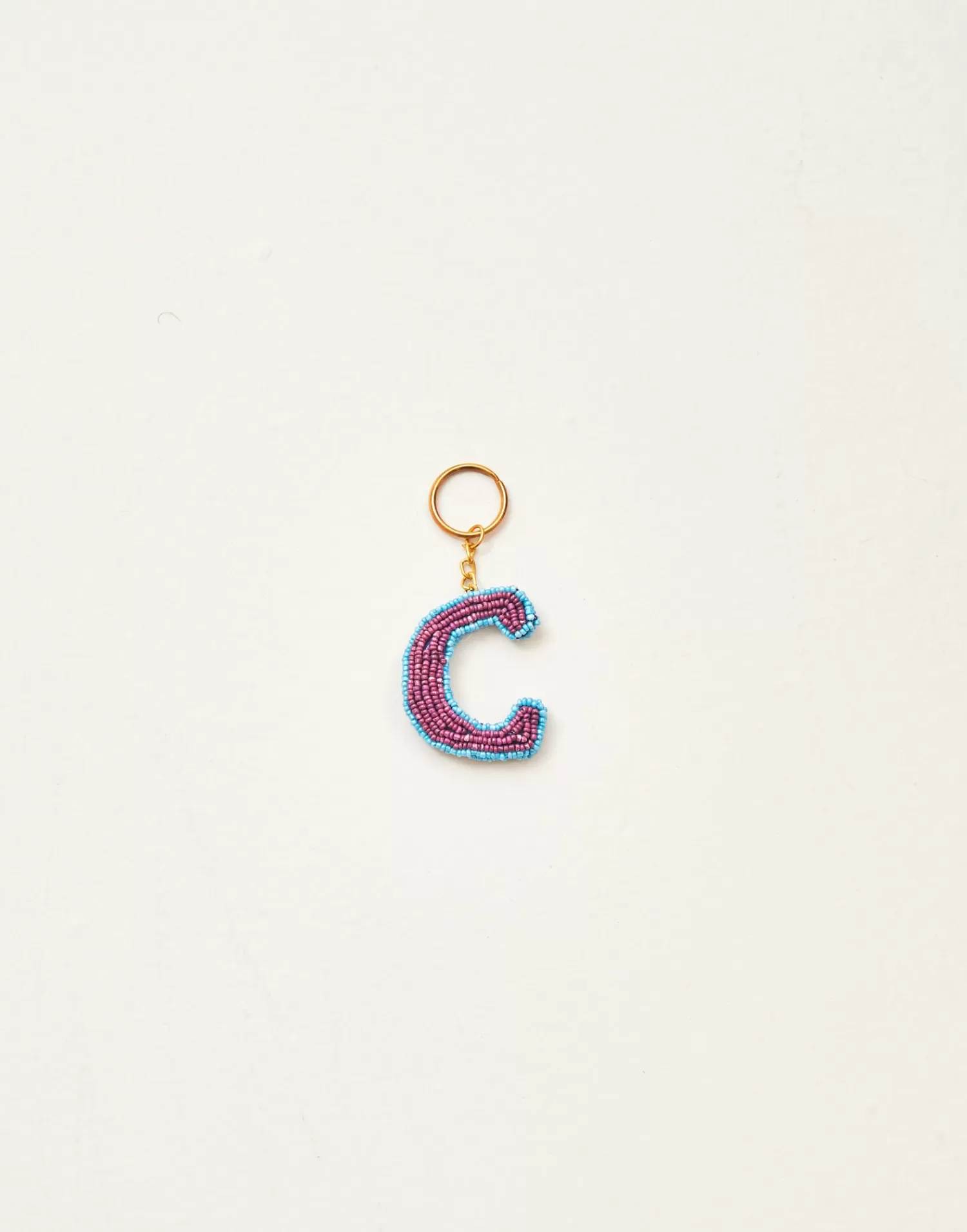 alphabet_bead_keychain_6-1.webp Other Accessories*Natura Selection Alphabet Bead Keychain