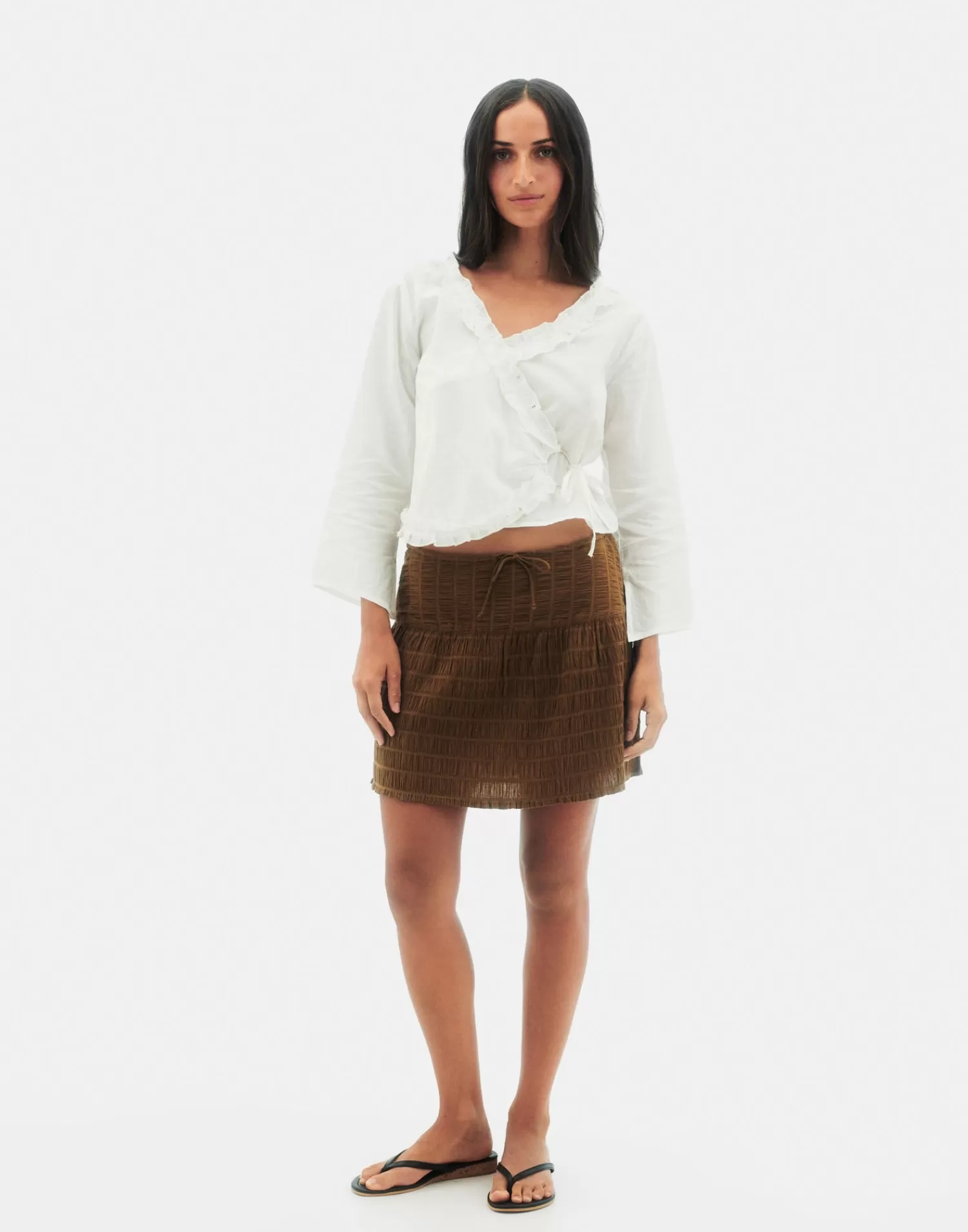 Skirts*Natura Selection Arabia Skirt 147734-BROWN