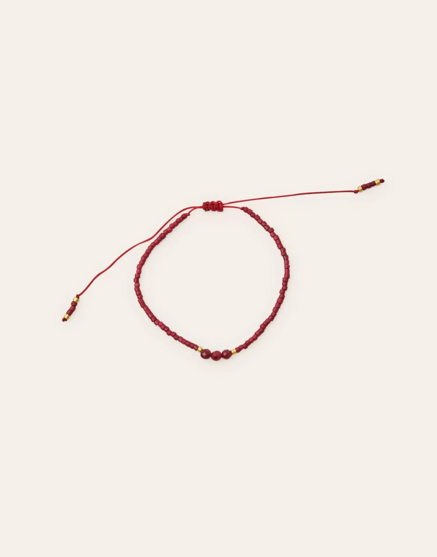 Jewelry*Natura Selection Beads Bracelet With 3 Stones