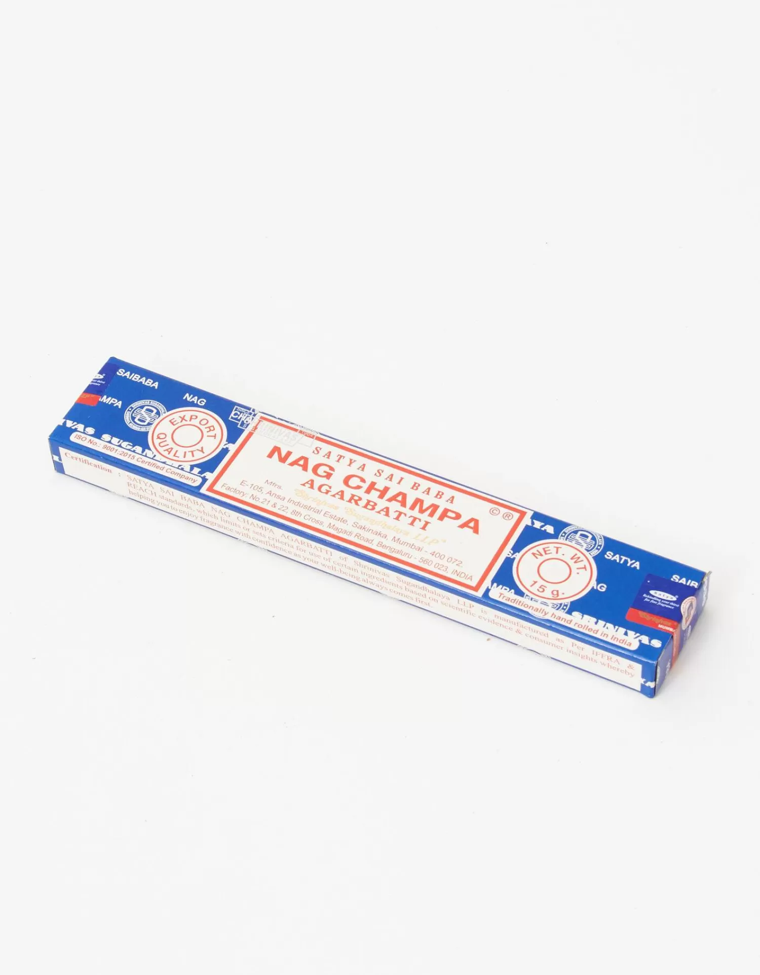Aromas & Diffusers | Incenses*Natura Selection Blue Nag Champa Incense