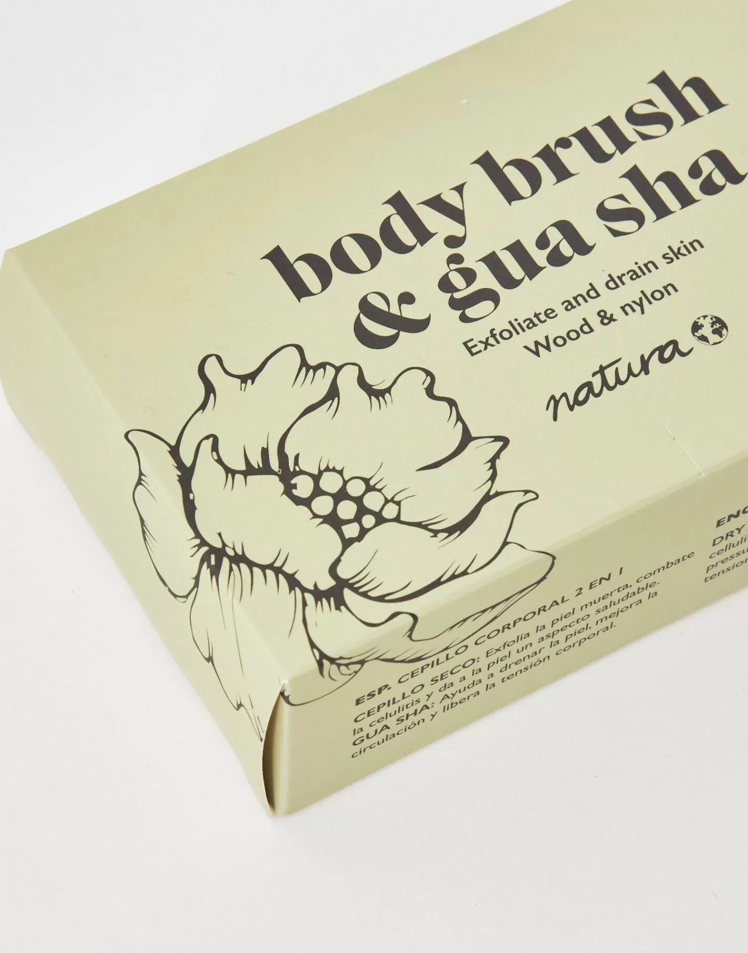 Bodycare & Beauty | Bodycare & Beauty*Natura Selection Body Brush & Gua Sha 138279-WOOD
