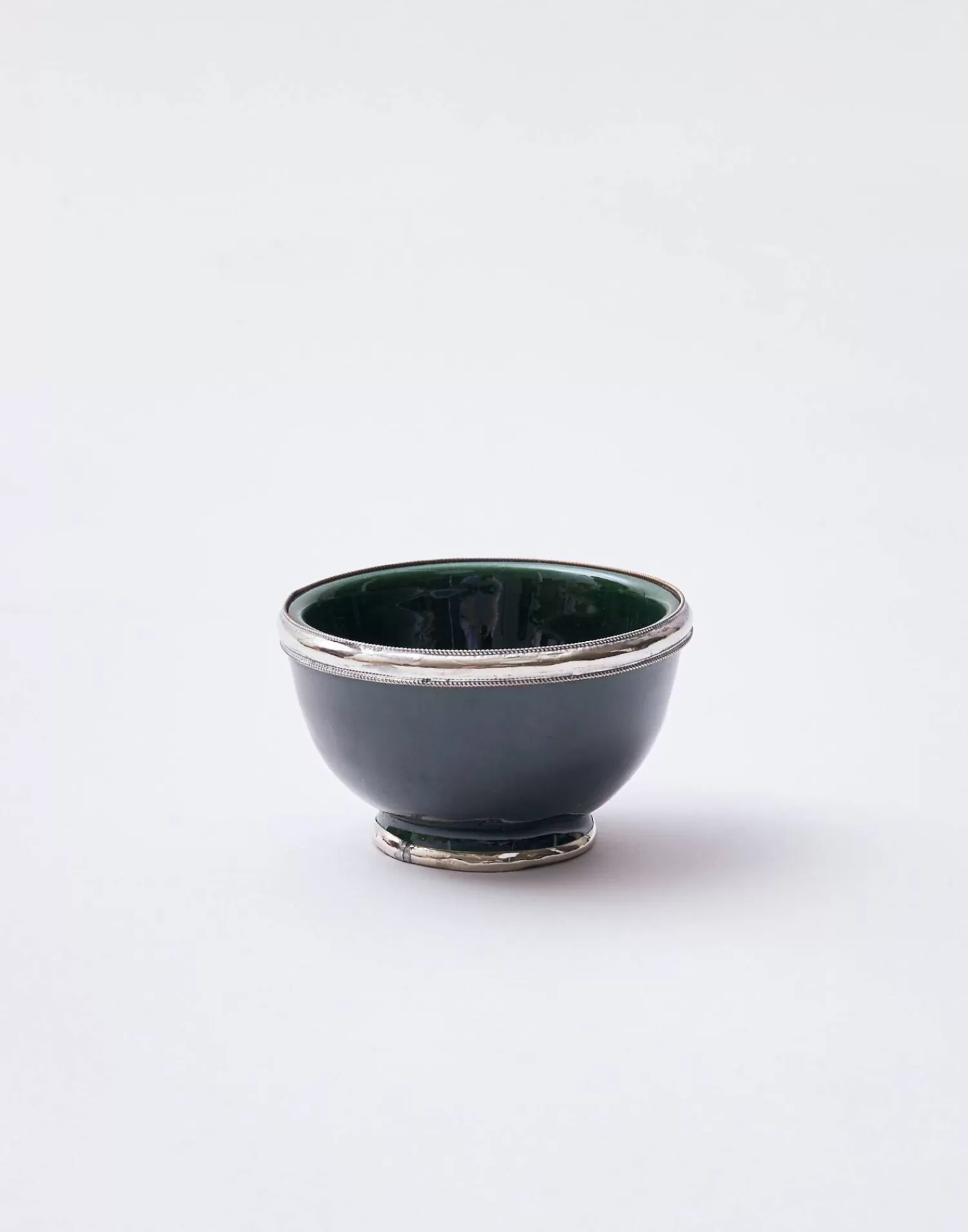 Kitchen*Natura Selection Bowl With Silver Trim