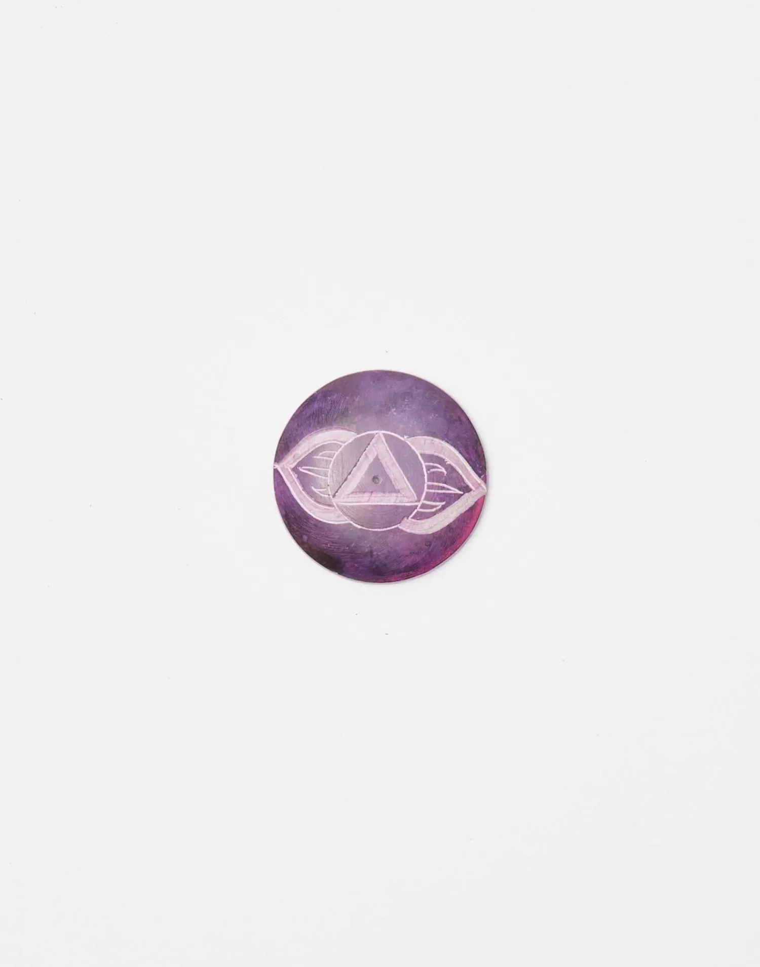 chakras_round_incense_holder_9.webp Aromas & Diffusers | Incenses*Natura Selection Chakras Round Incense Holder