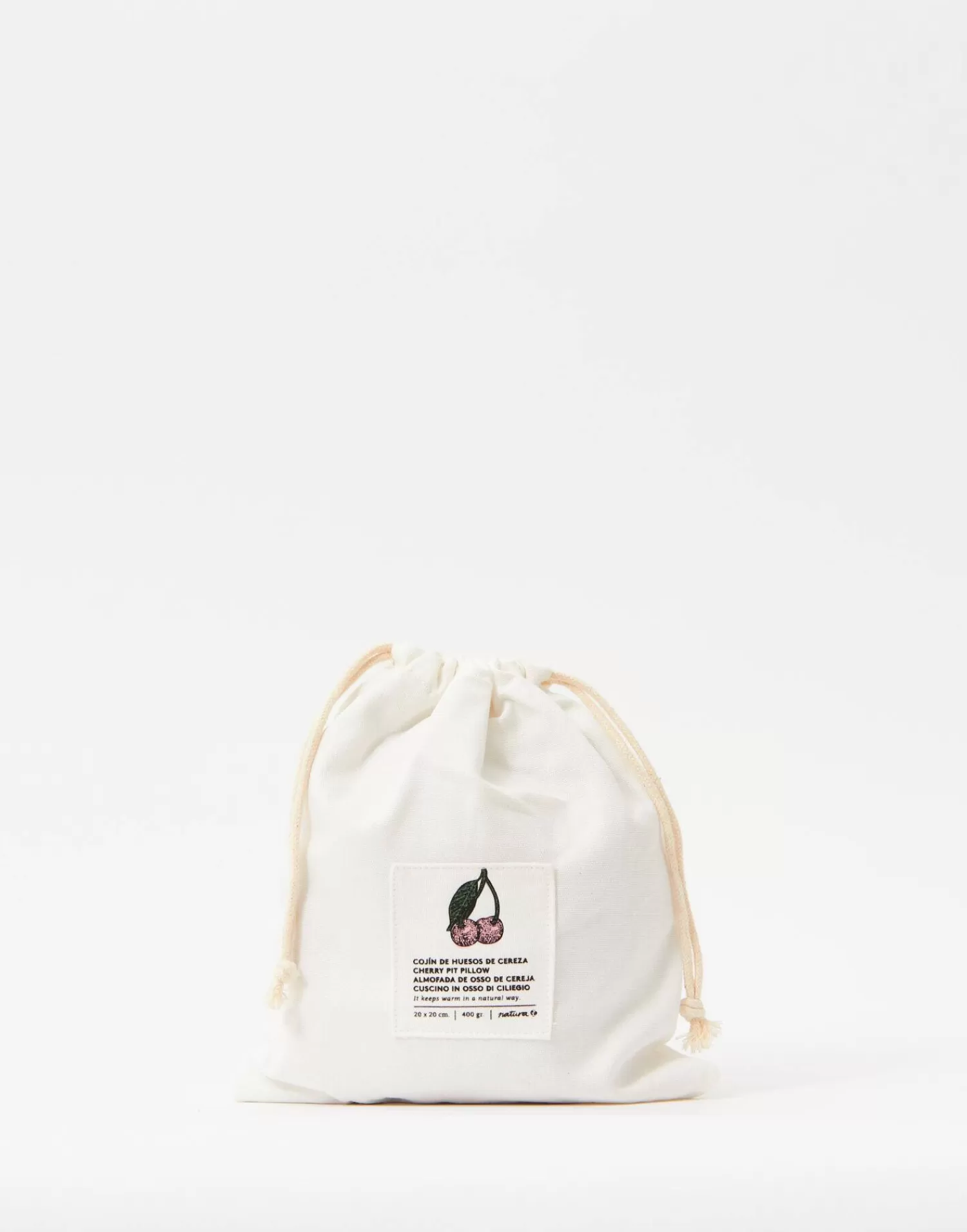 Bodycare & Beauty | Bodycare & Beauty*Natura Selection Cherry Stones Pillow 109424-GRAY