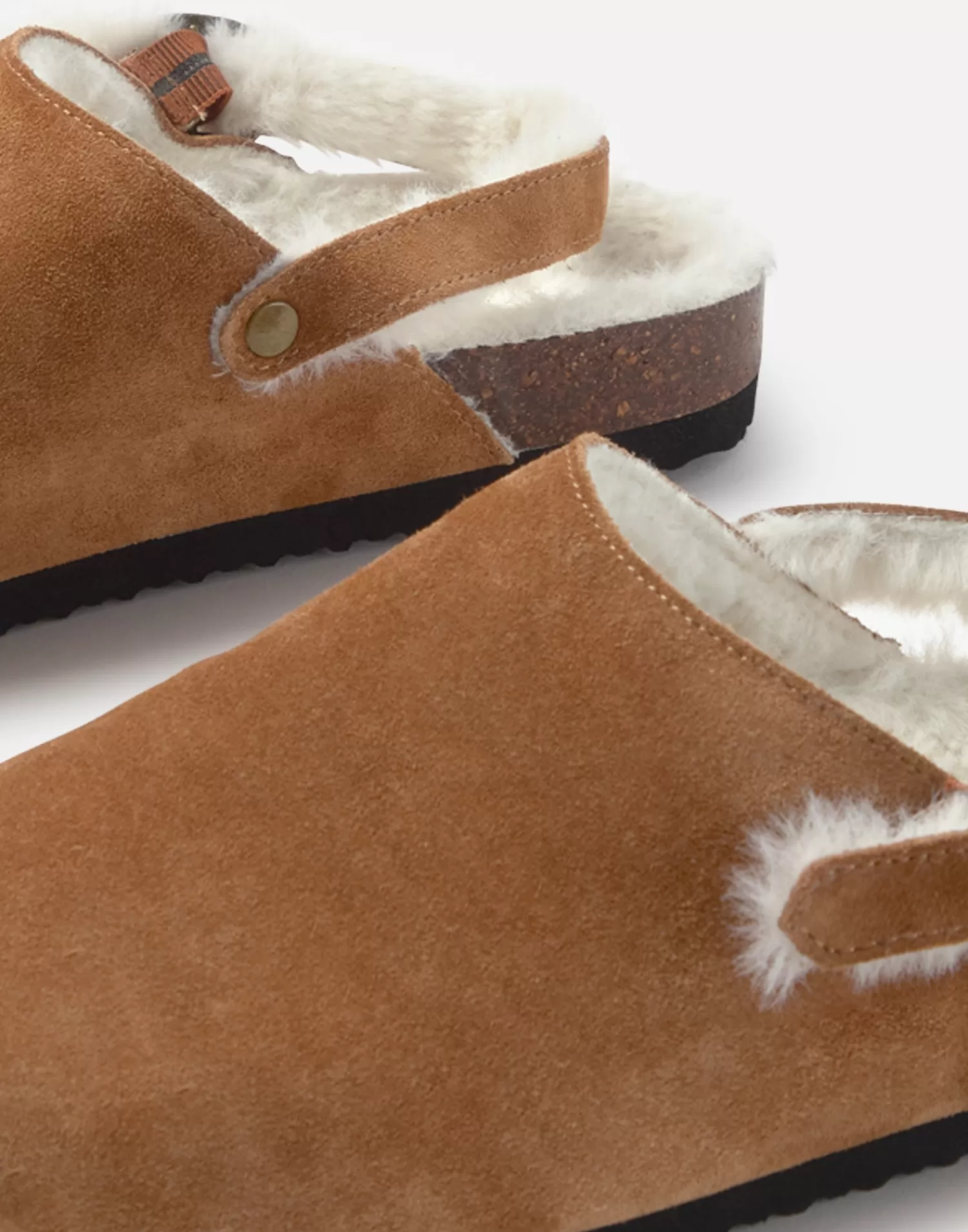 clog_with_buckle_and_fur_lining_3-2.webp Footwear*Natura Selection Clog With Buckle And Fur Lining 149769-CAMEL