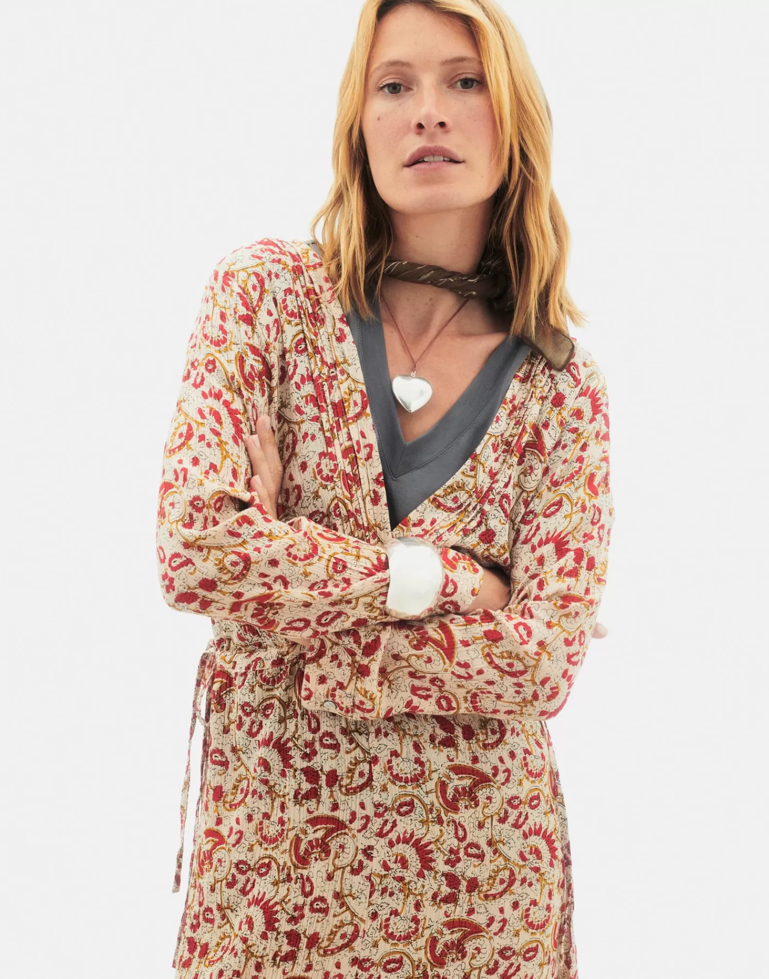 Dresses*Natura Selection Colima Dress 147765-ECRU