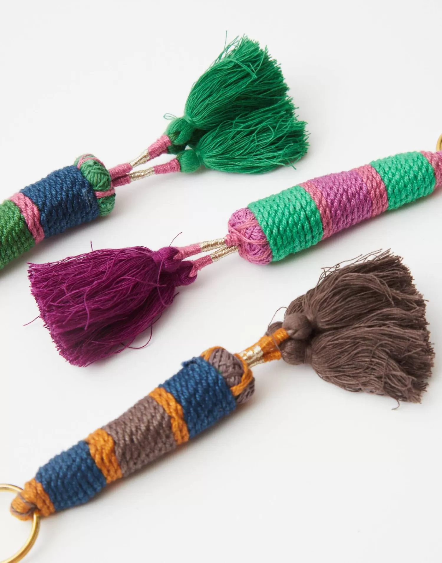 cone_and_pom_poms_keyring_3-1.webp Other Accessories*Natura Selection Cone And Pom Poms Keyring