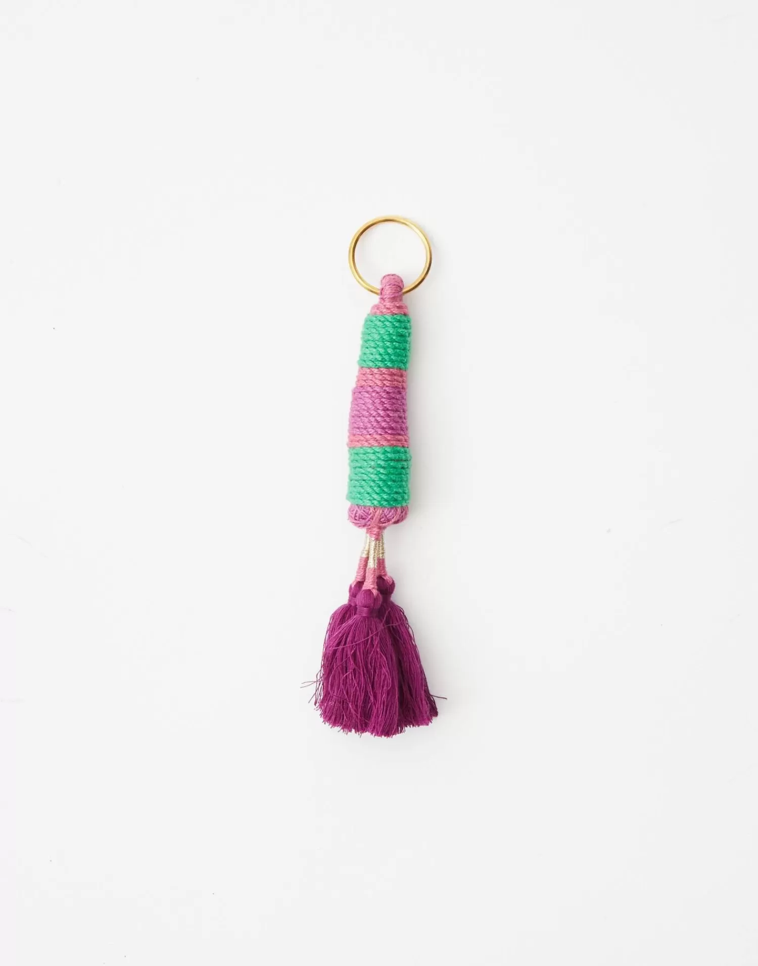 cone_and_pom_poms_keyring_9-1.webp Other Accessories*Natura Selection Cone And Pom Poms Keyring