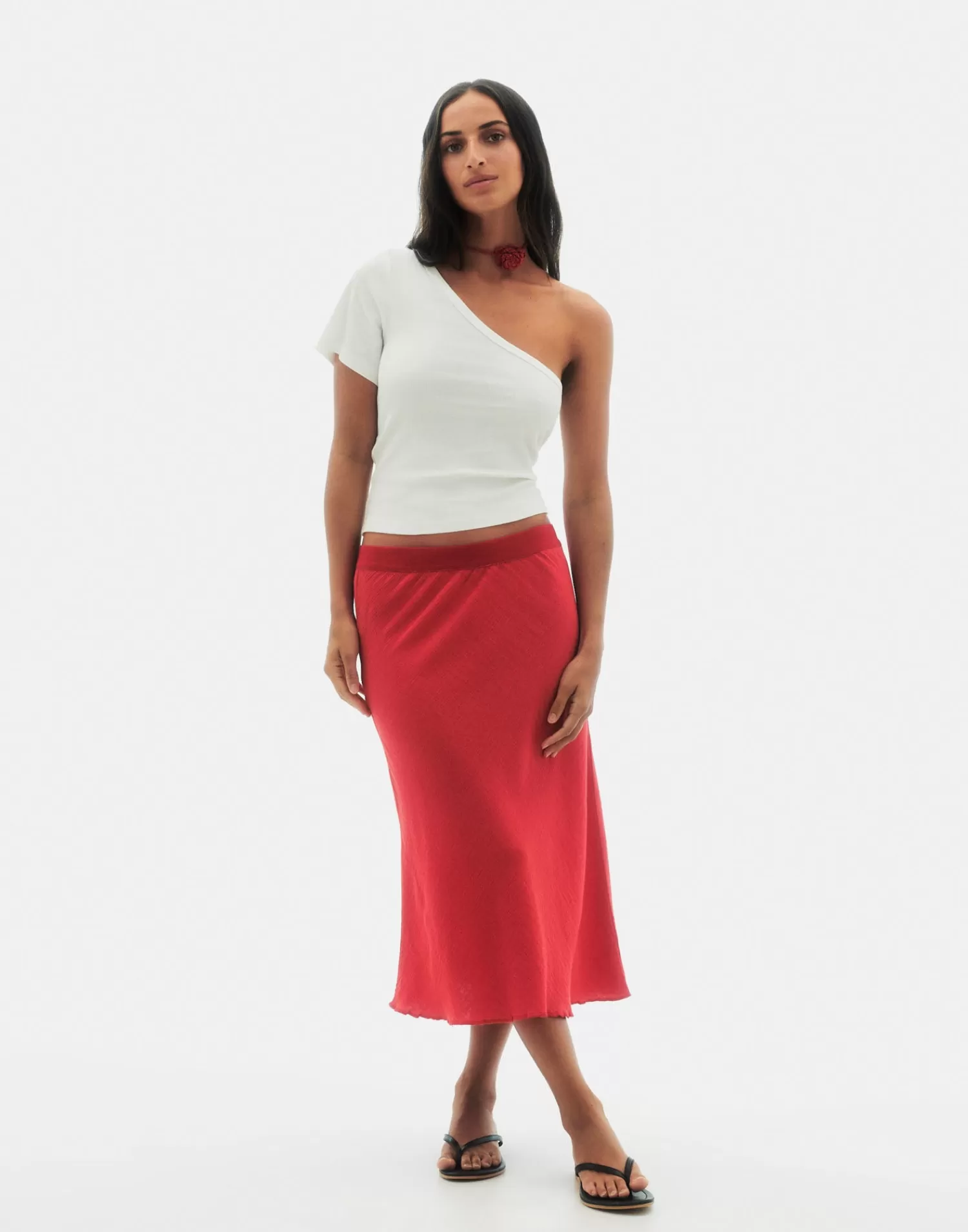 Skirts*Natura Selection Dali Skirt 147735-RED