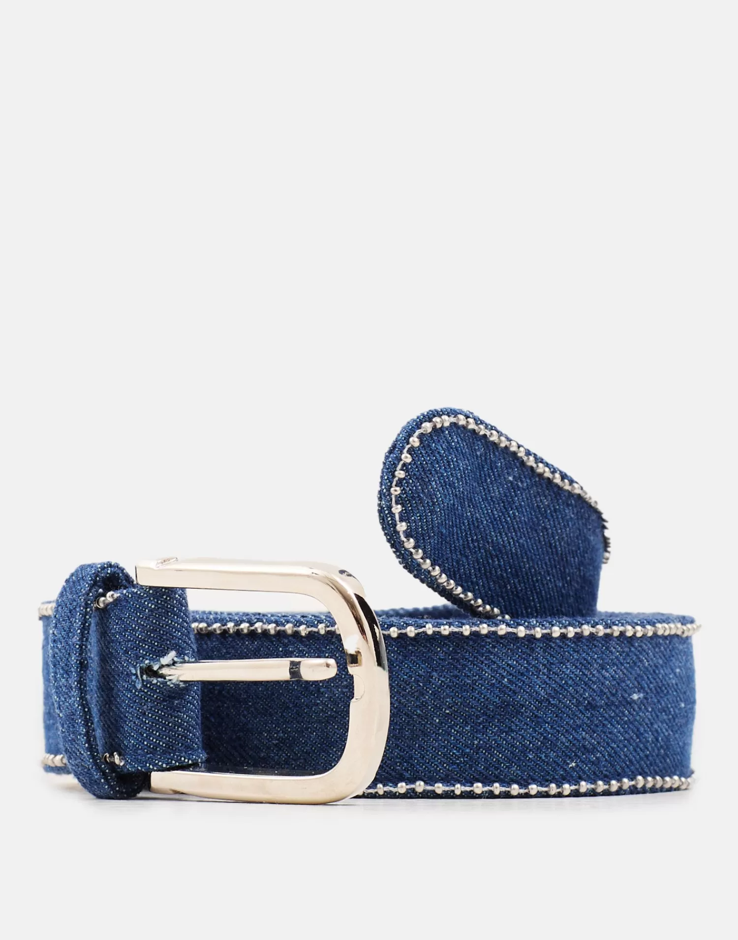 Belts*Natura Selection Denim Belt 147868-NAVYBLUE