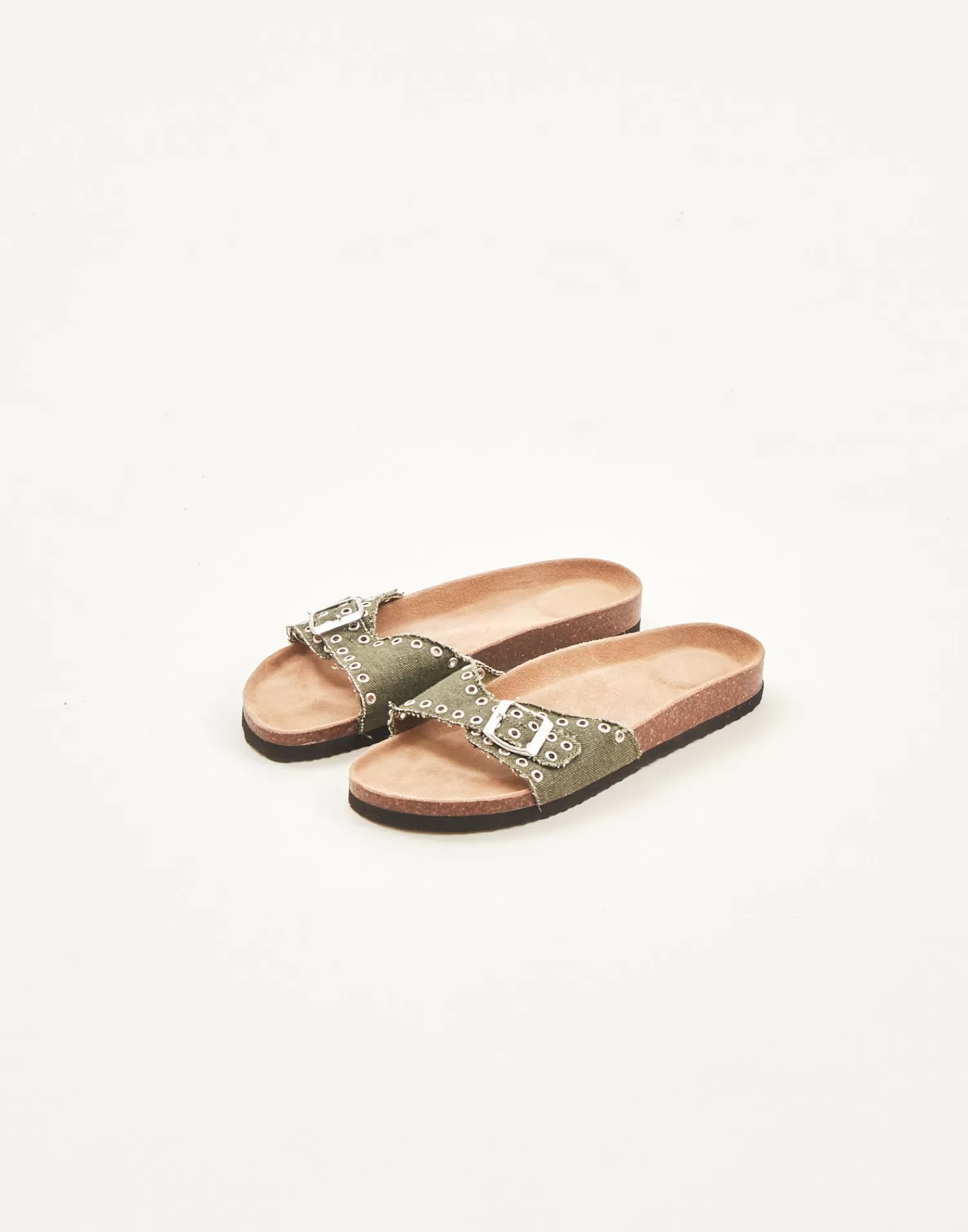 ergonomic_denim_slide_sandal_3-3.webp Footwear*Natura Selection Ergonomic Denim Slide Sandal 145449-KHAKI