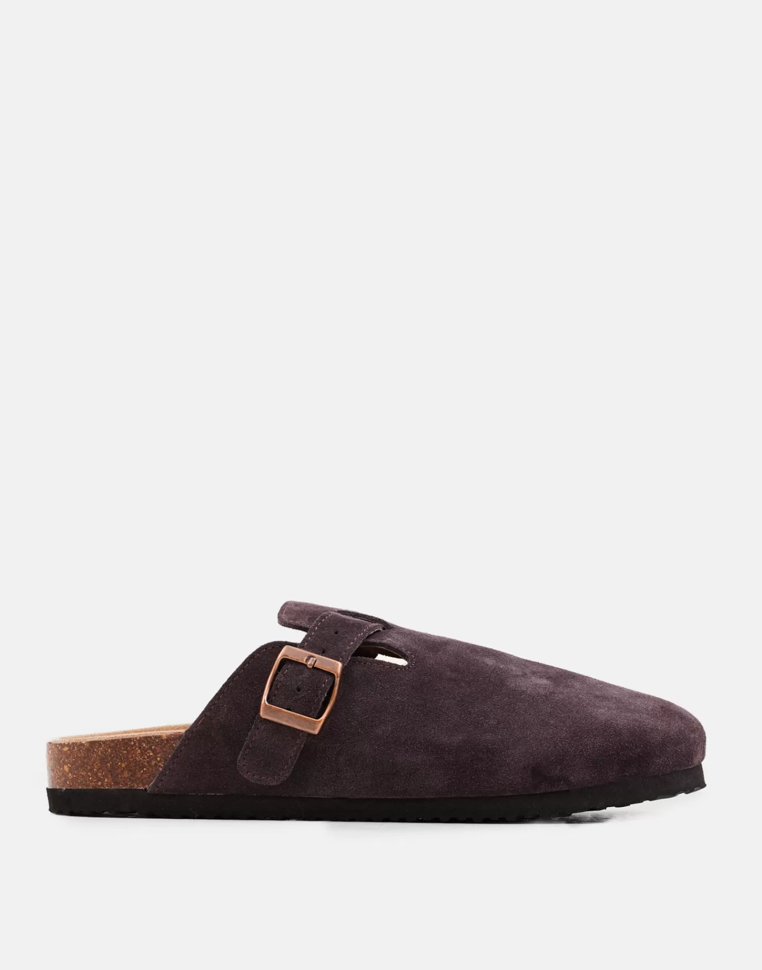 Footwear | Men*Natura Selection Ergonomic Leather Clog For Men 147855-CHOCOLATE