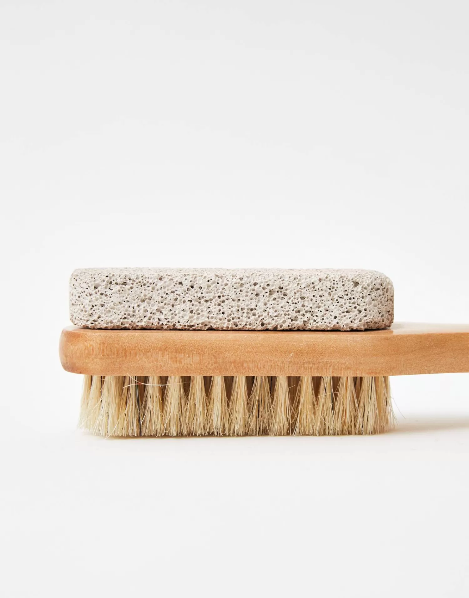 Bodycare & Beauty | Bodycare & Beauty*Natura Selection Feet Brush With Pumice Stone 133380-Natural