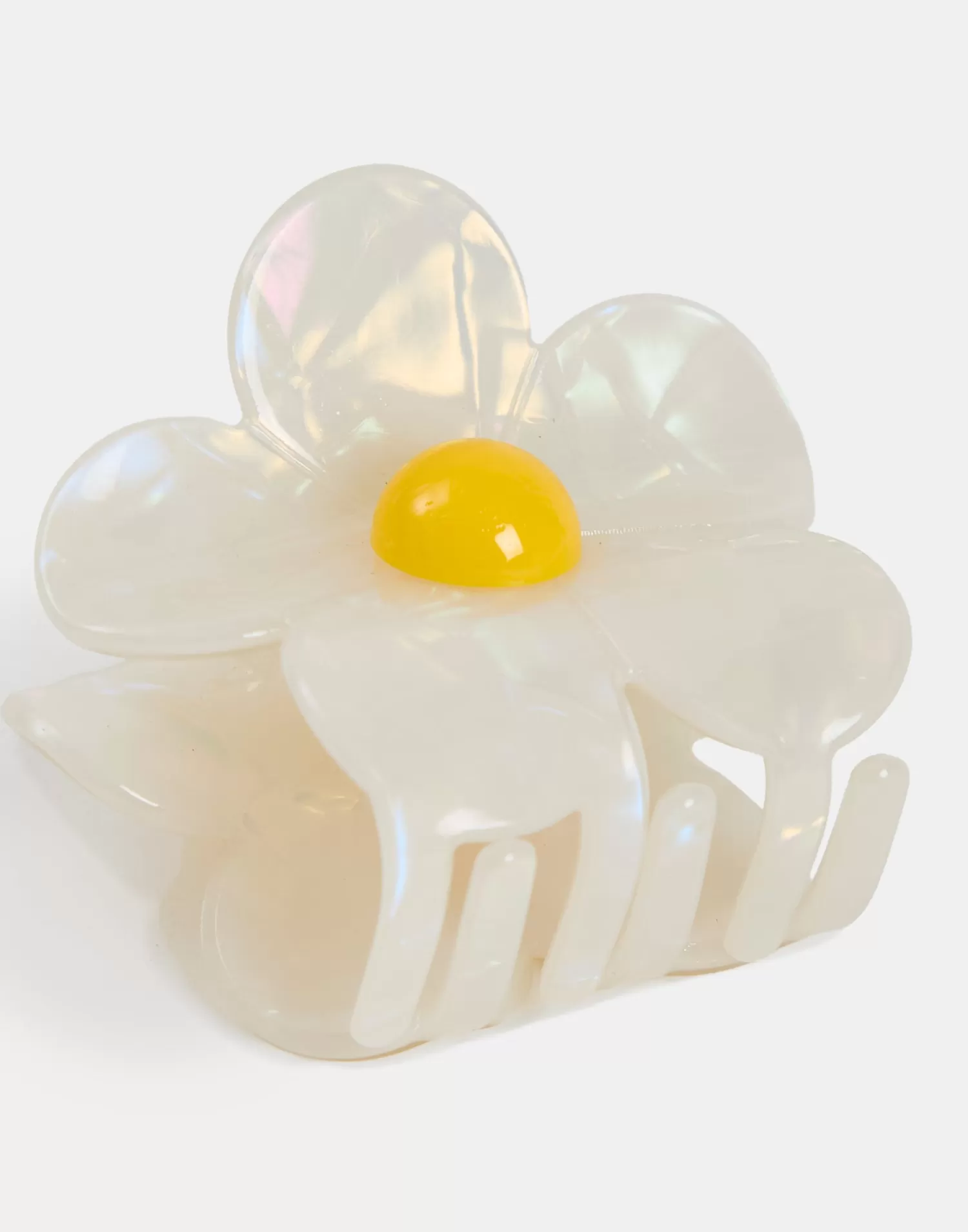 Other Accessories*Natura Selection Flower Hair Clip 148062-WHITE