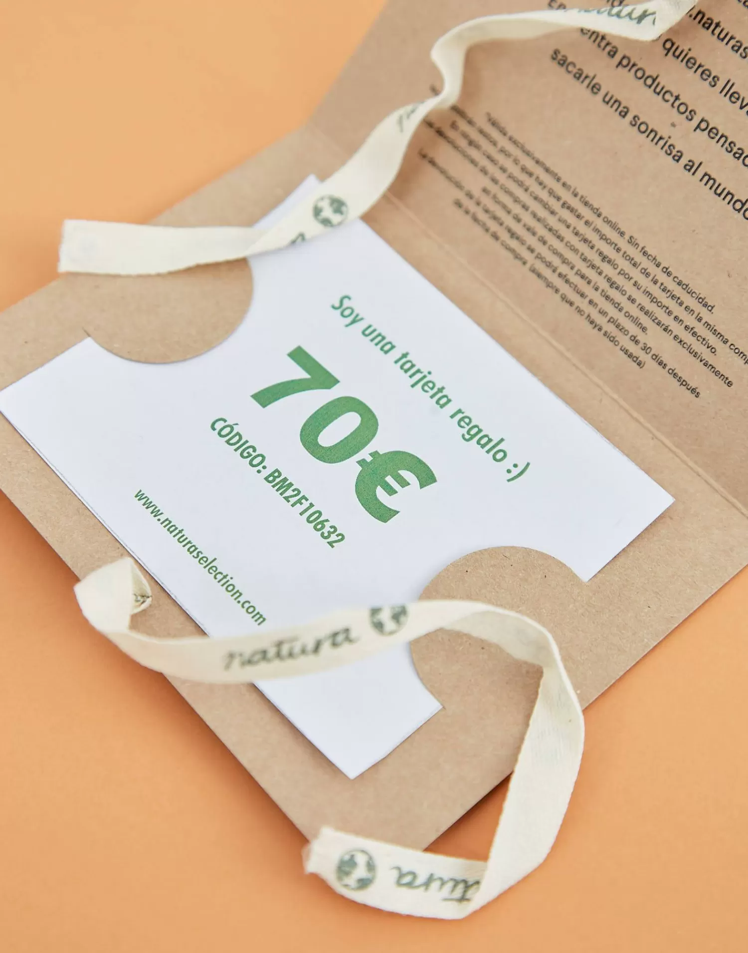 Gift Cards*Natura Selection Gift € 70 Printed