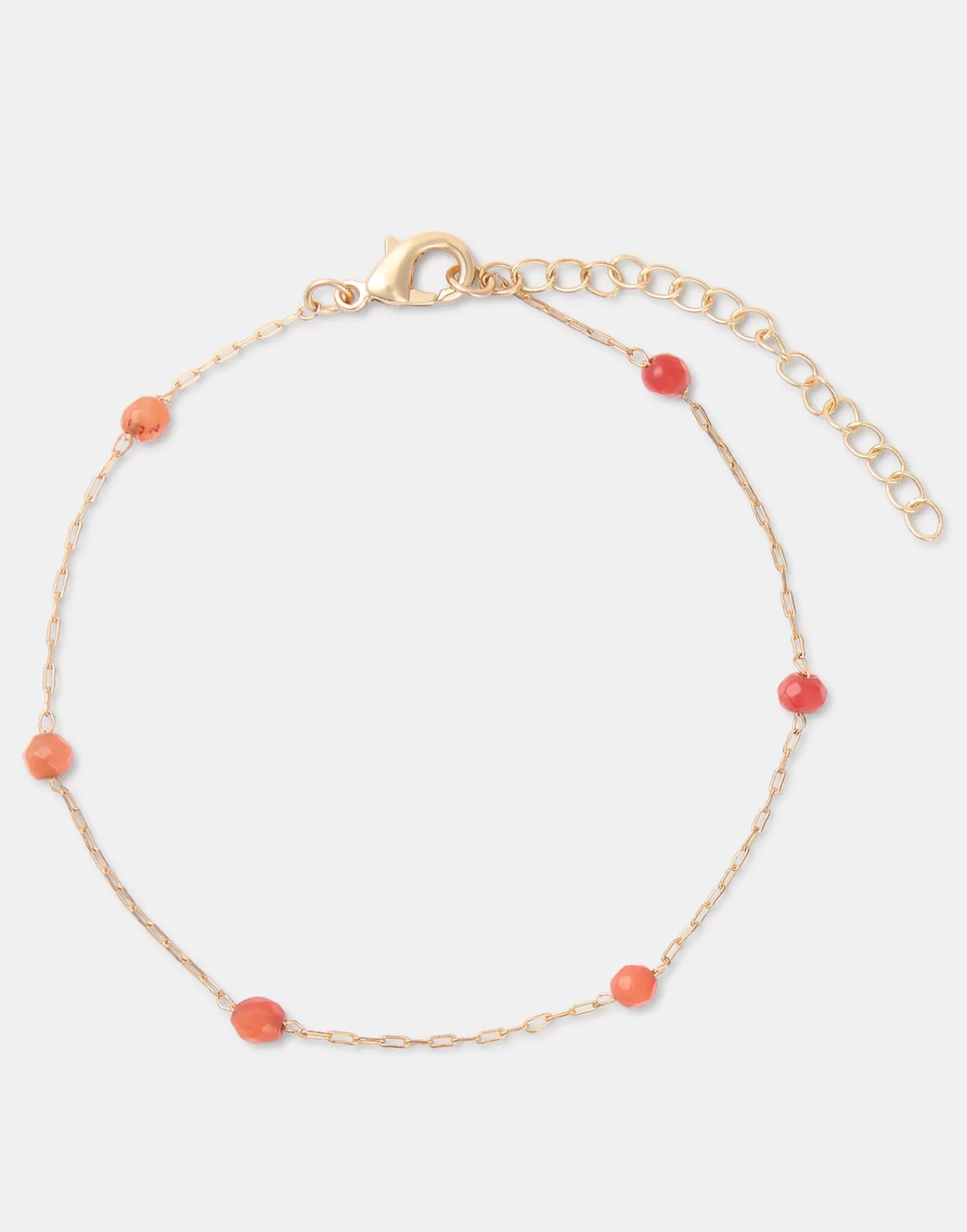 Jewelry*Natura Selection Gold Bracelet With Color Beads