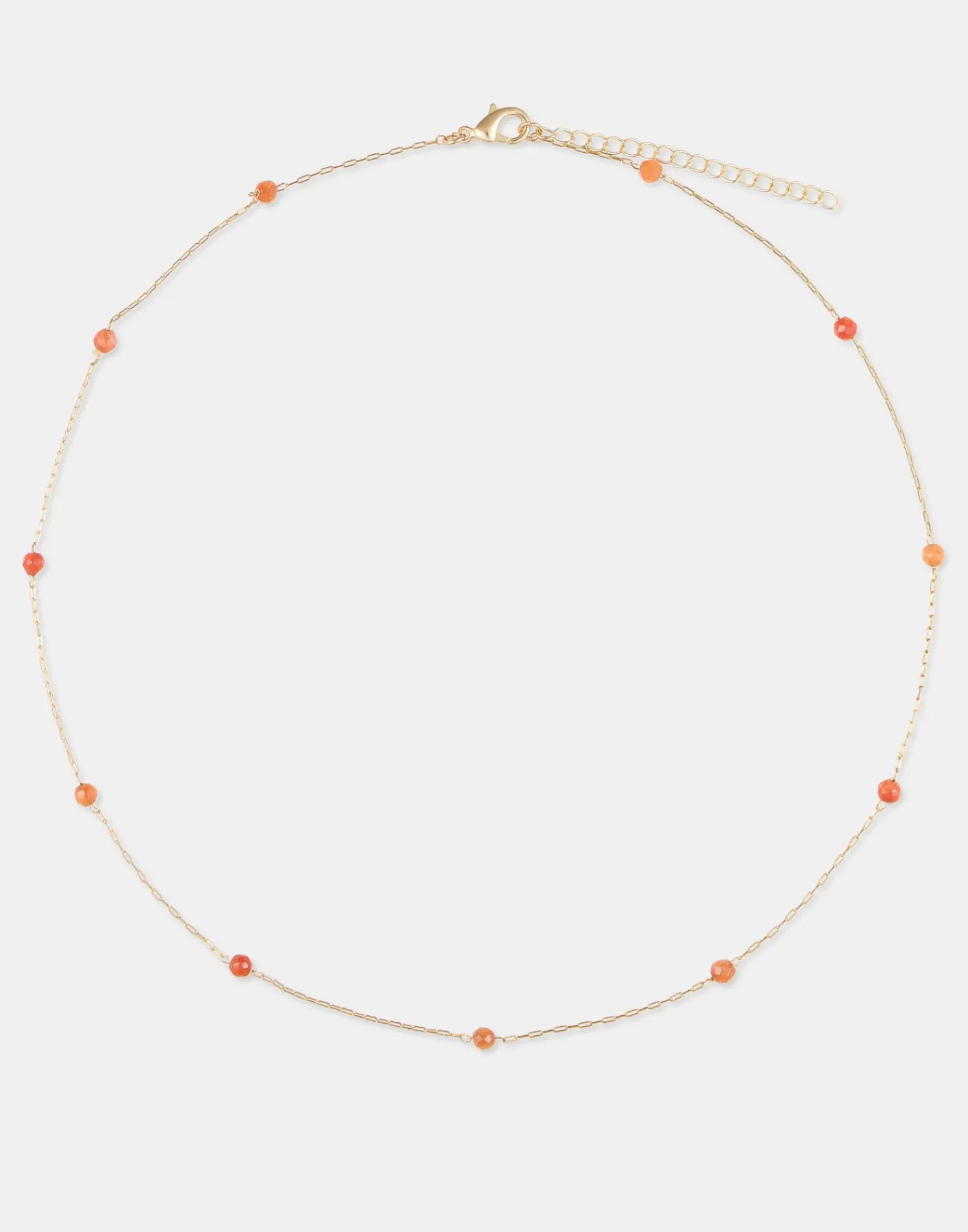 Jewelry*Natura Selection Gold Necklace With Color Stones