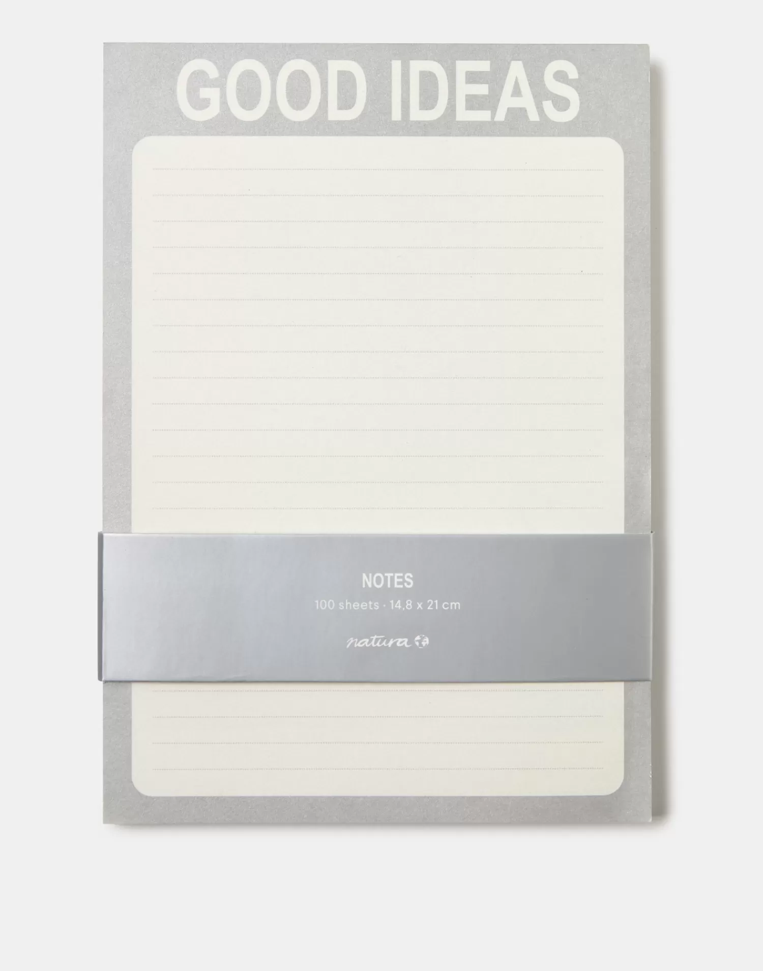 Stationery*Natura Selection Good Ideas Notepad 147974-GREY