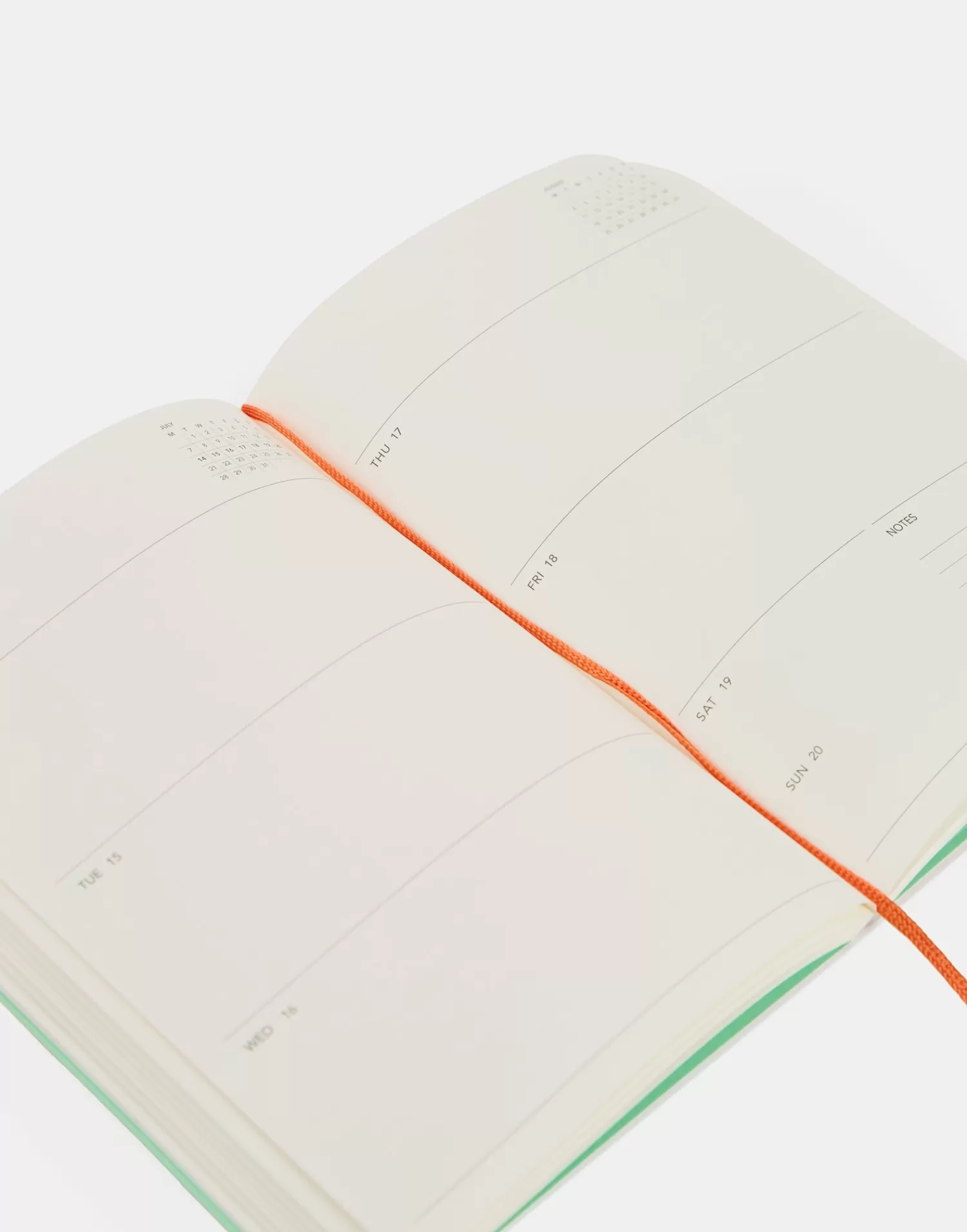 Stationery | Planners*Natura Selection Gradient Week-view School Planner 2024-2025 147941-GREEN/YEL