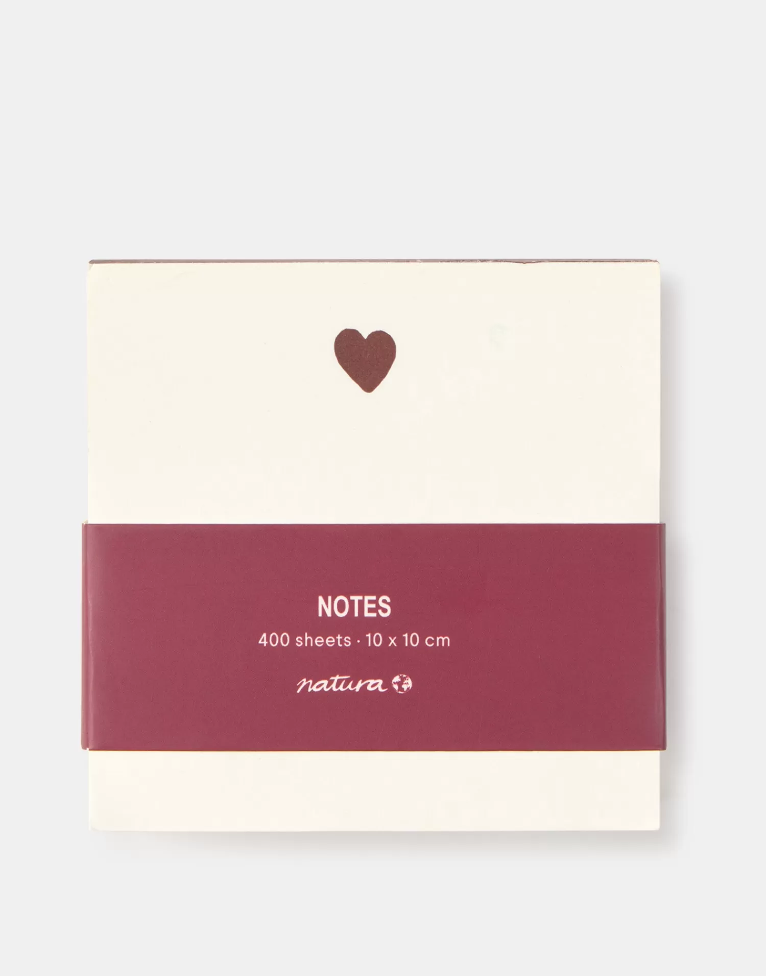 Stationery*Natura Selection Heart Notepad 147972-RED