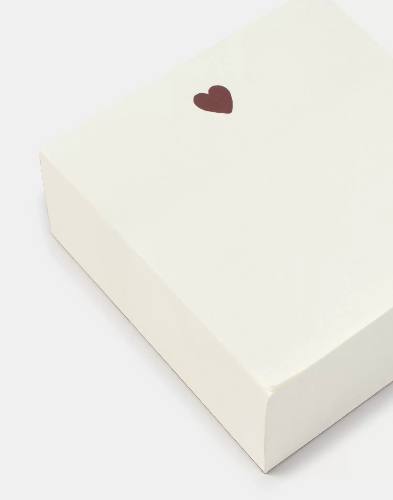 Stationery*Natura Selection Heart Notepad 147972-RED