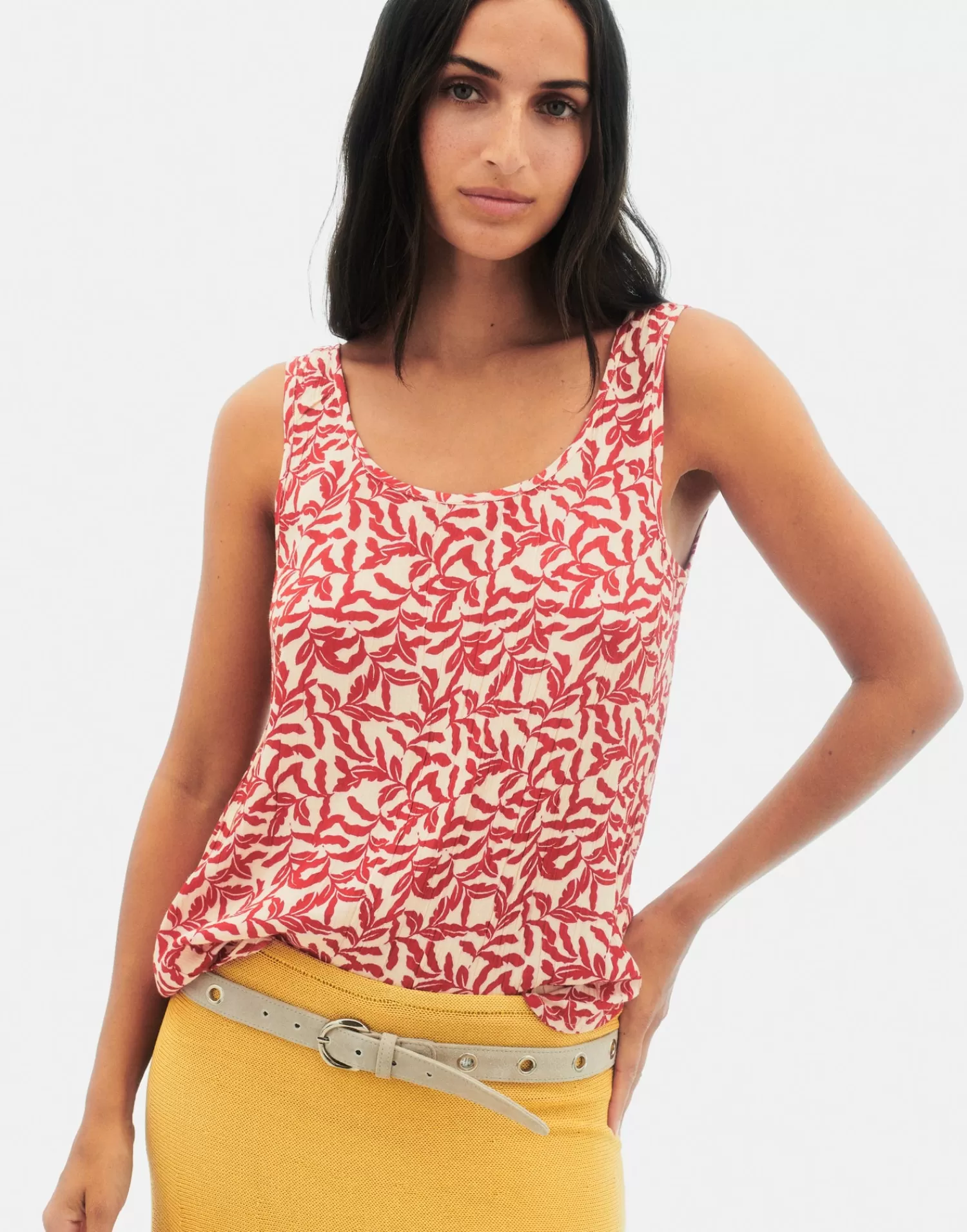 T-Shirts & Tops*Natura Selection Hekla Top 147747-RED