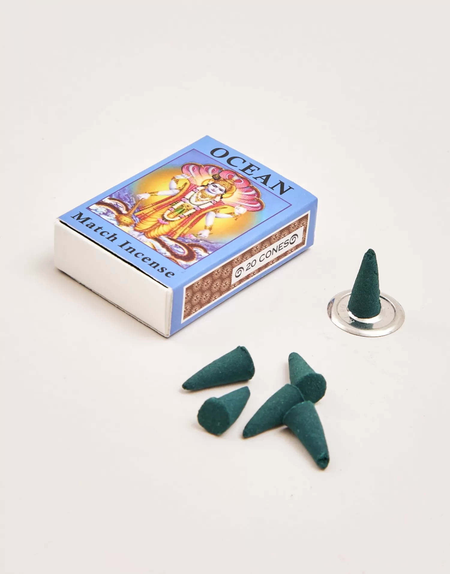 incense_cones_matchbox_10.webp Aromas & Diffusers | Incenses*Natura Selection Incense Cones Matchbox
