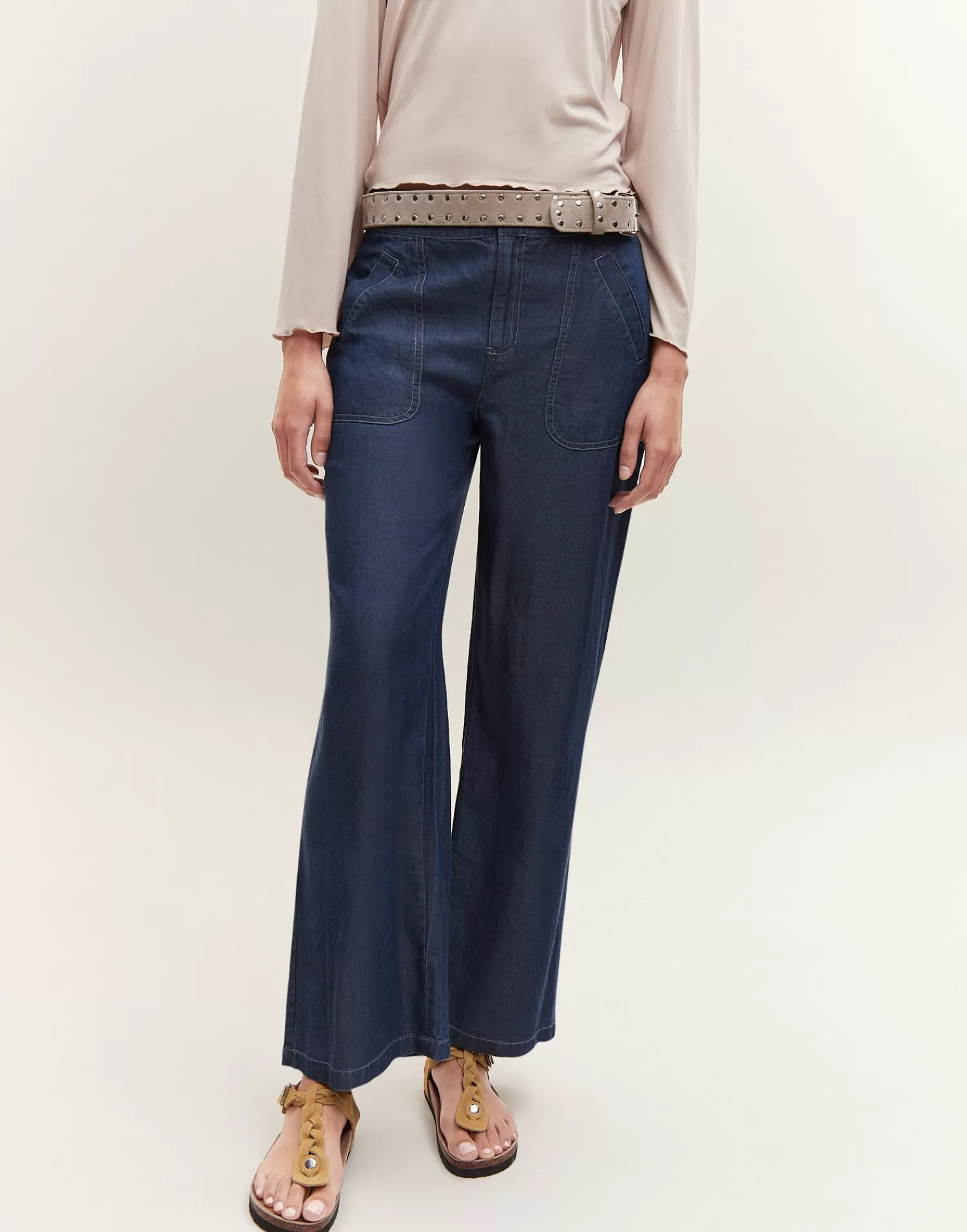 Pants*Natura Selection Jane Indigo Pants 145518-BLUE