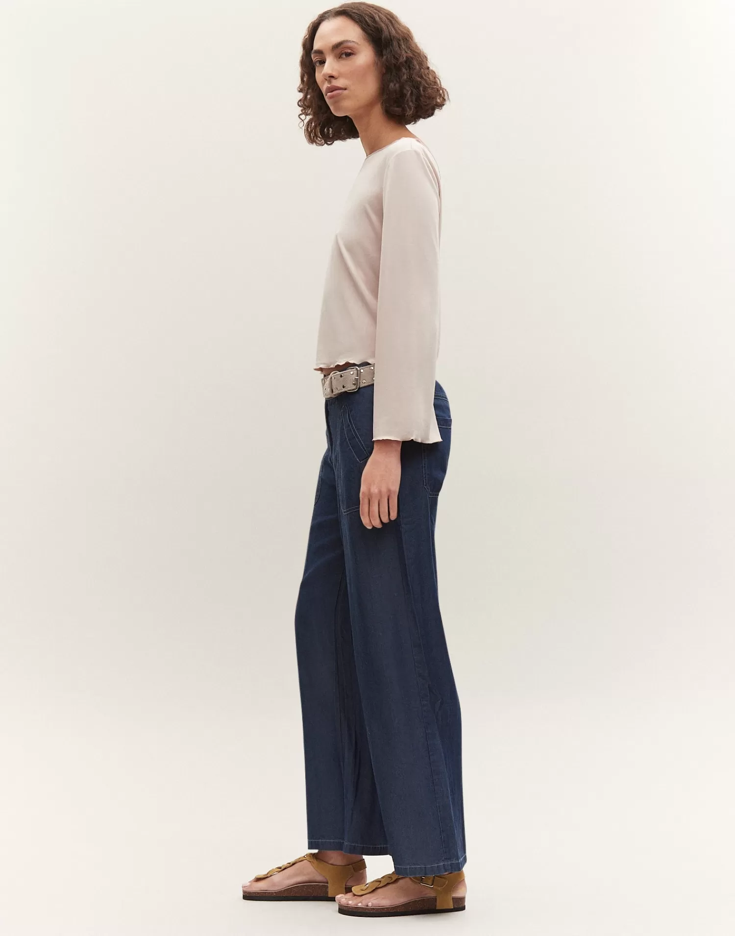 Pants*Natura Selection Jane Indigo Pants 145518-BLUE