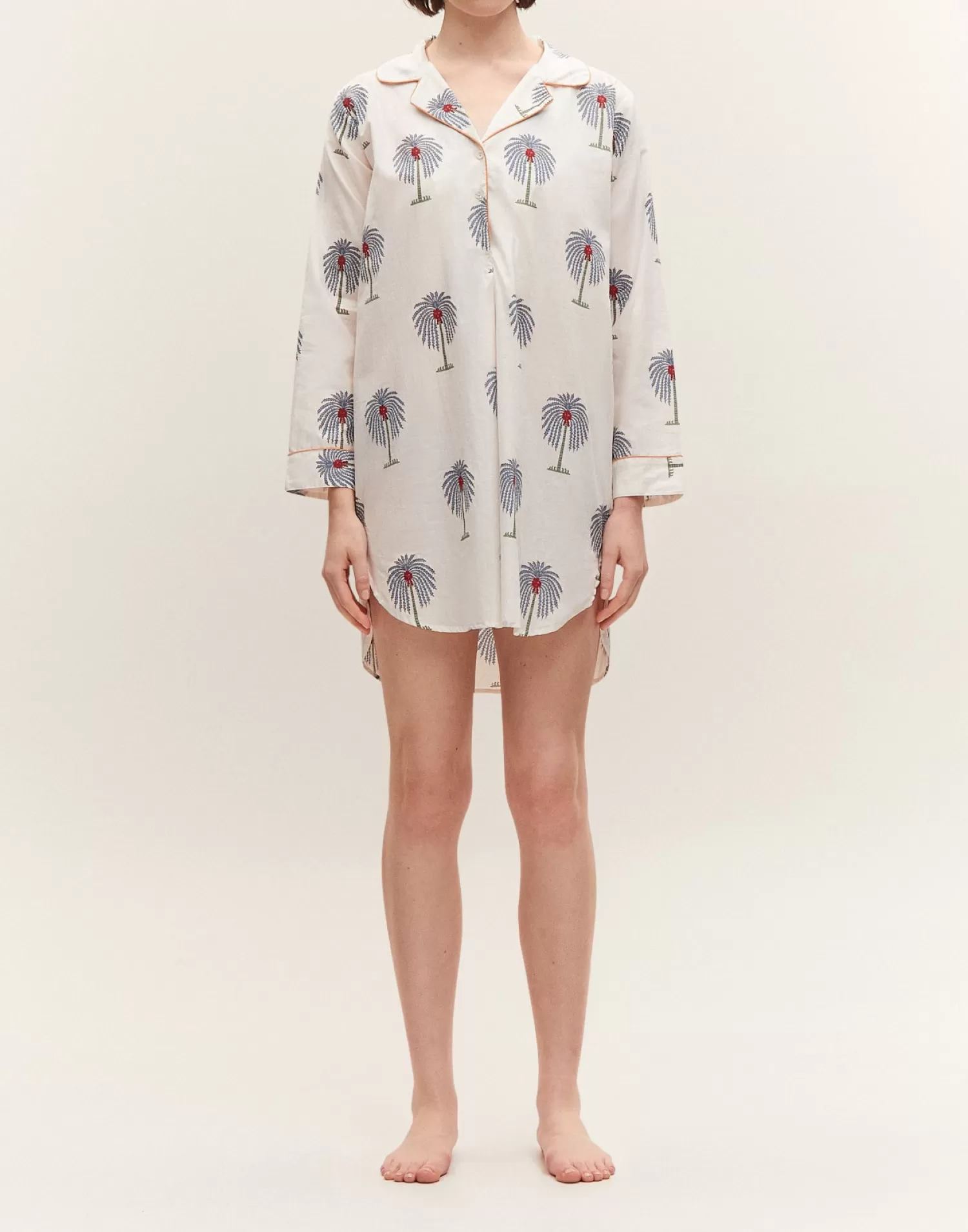 Pyjamas*Natura Selection Jaya Nightgown 145665-ECRU