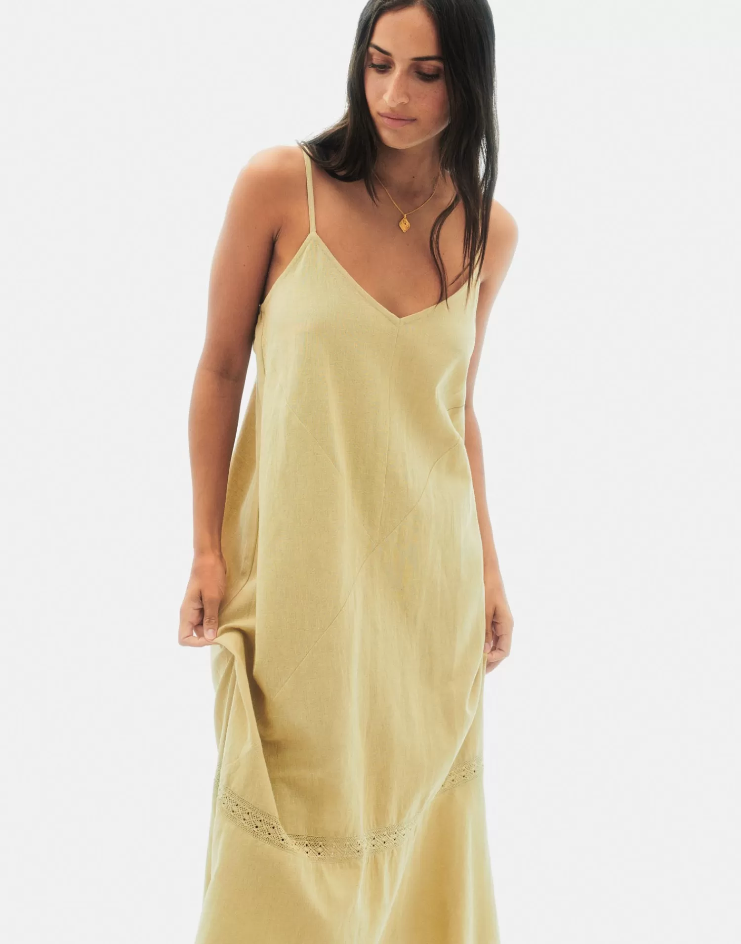 Dresses*Natura Selection Jordan Dress 147727-KHAKI