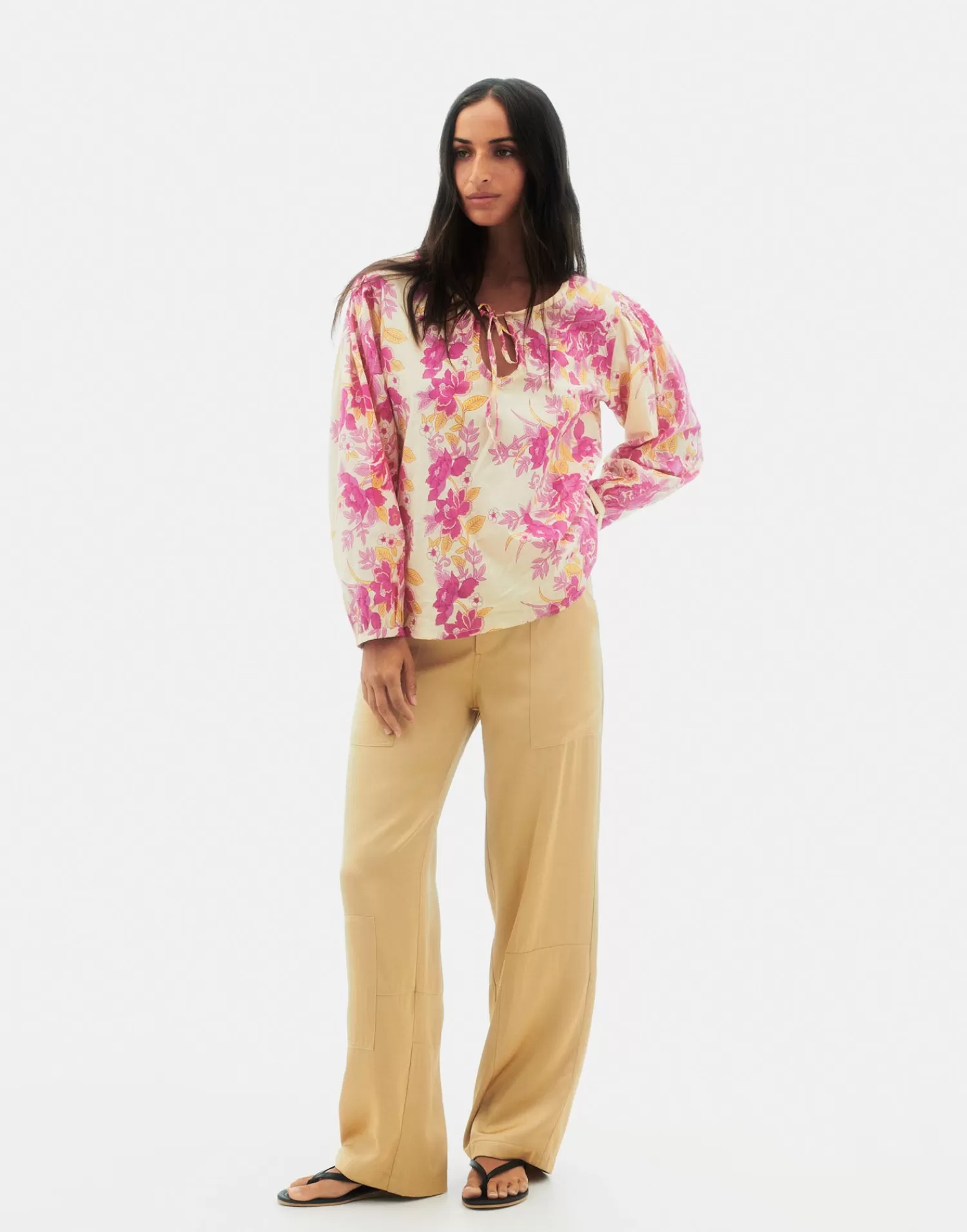 Shirts & Blouses*Natura Selection Kailua Blouse 147805-ECRU