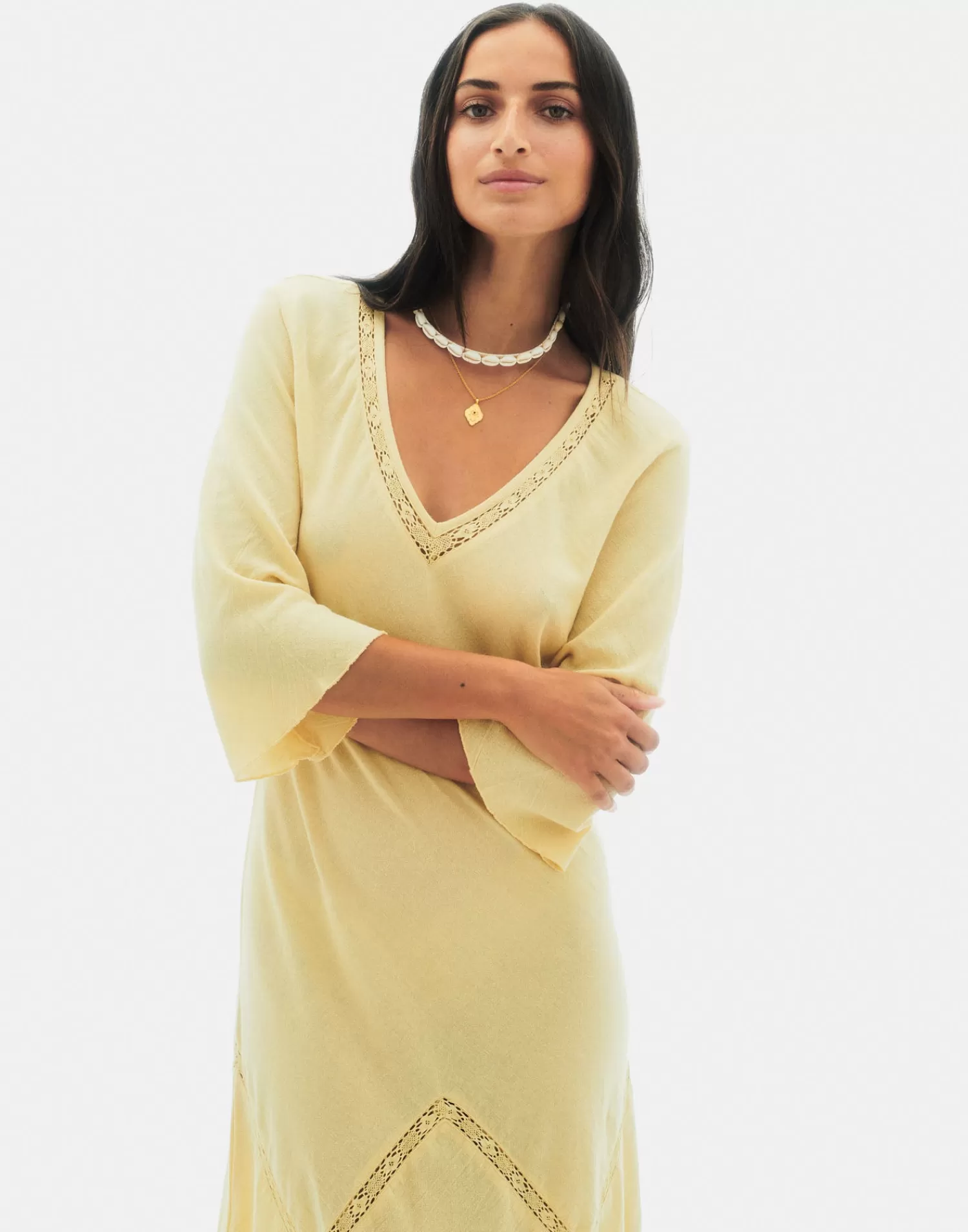 Dresses*Natura Selection Kalahari Dress 147723-YELLOW