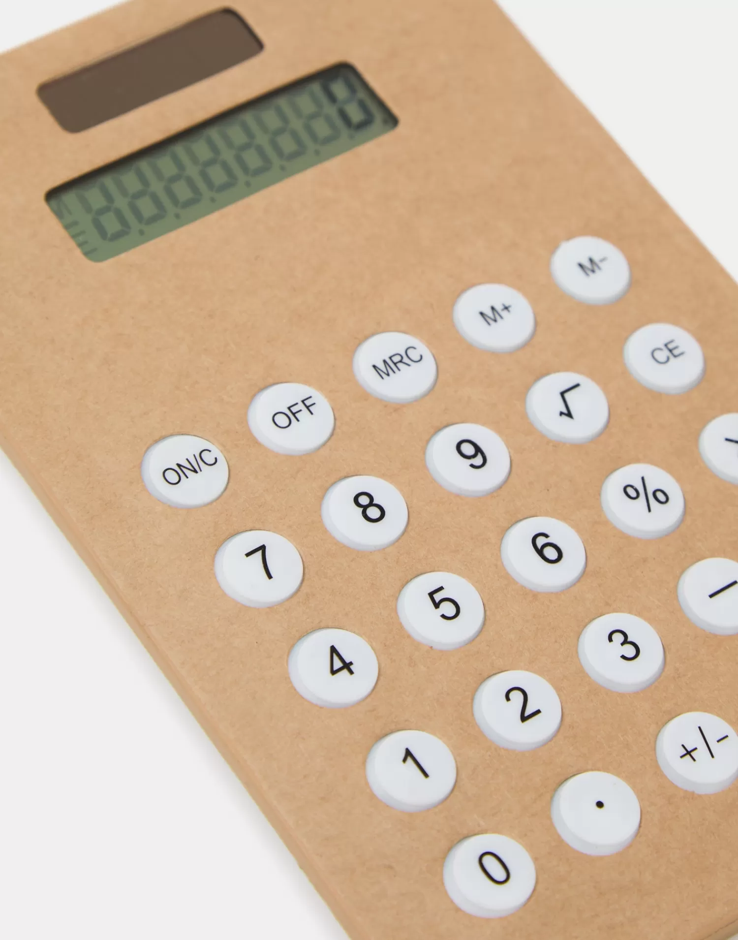 Stationery | Electronics & Gadget*Natura Selection Kraft Solar Calculator 147963-KRAFT