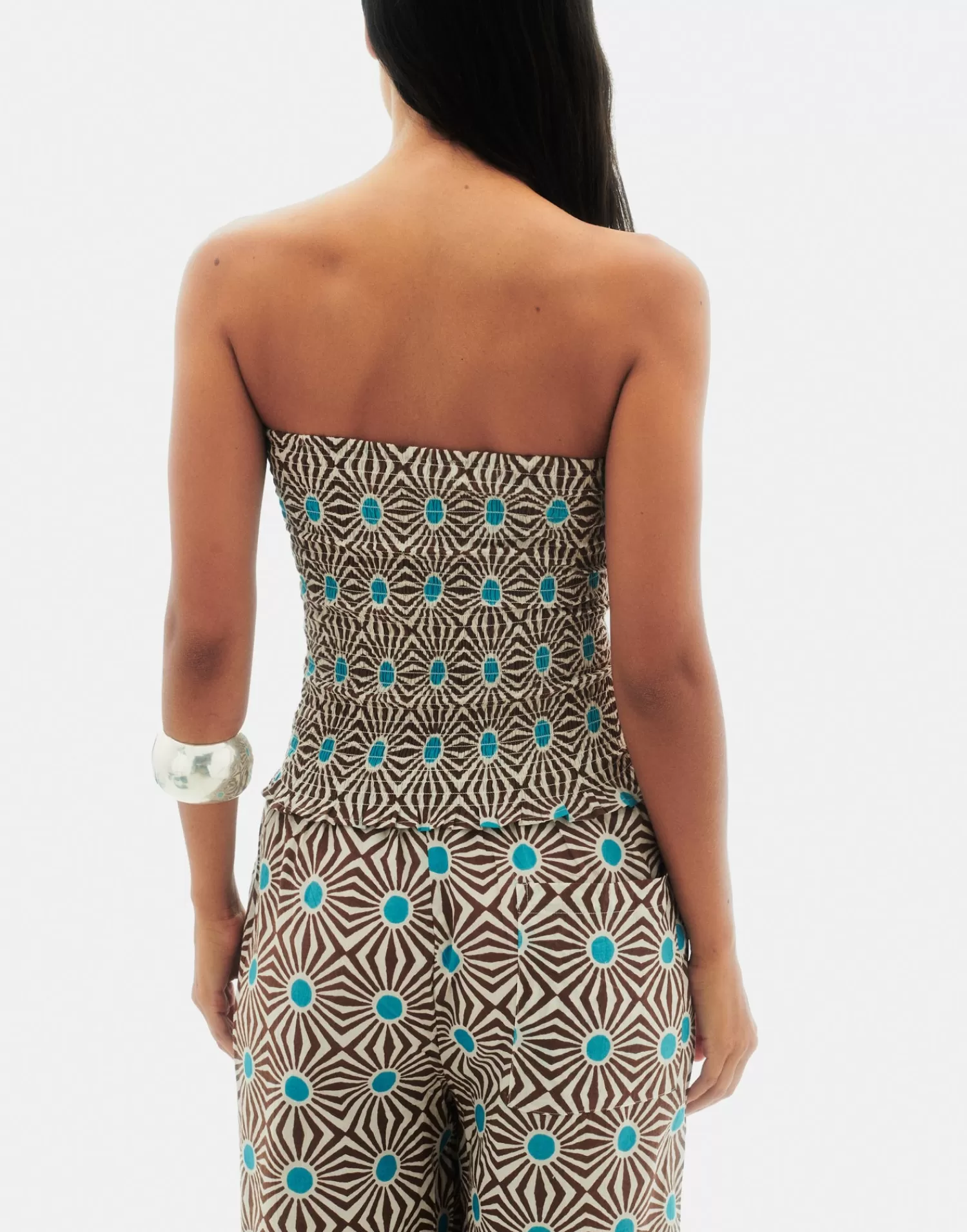 T-Shirts & Tops*Natura Selection Krakatoa Top 147819-BROWN