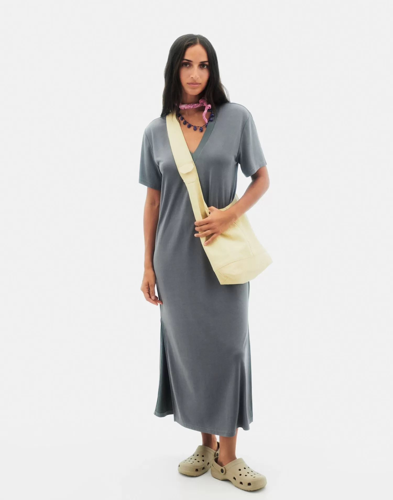 Dresses*Natura Selection Lihue Dress 147843-GREY
