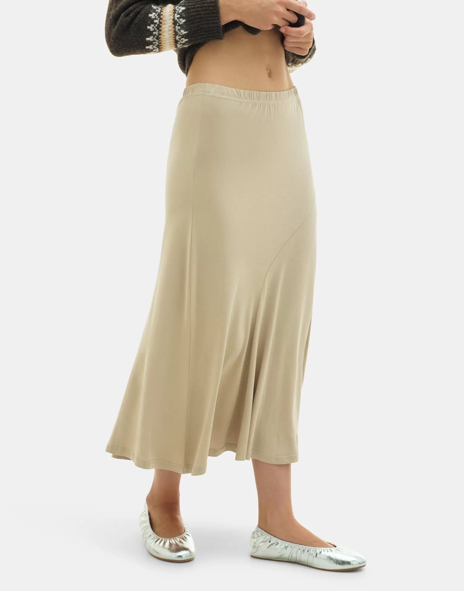 Skirts*Natura Selection Liuna Skirt 149795-BEIGE