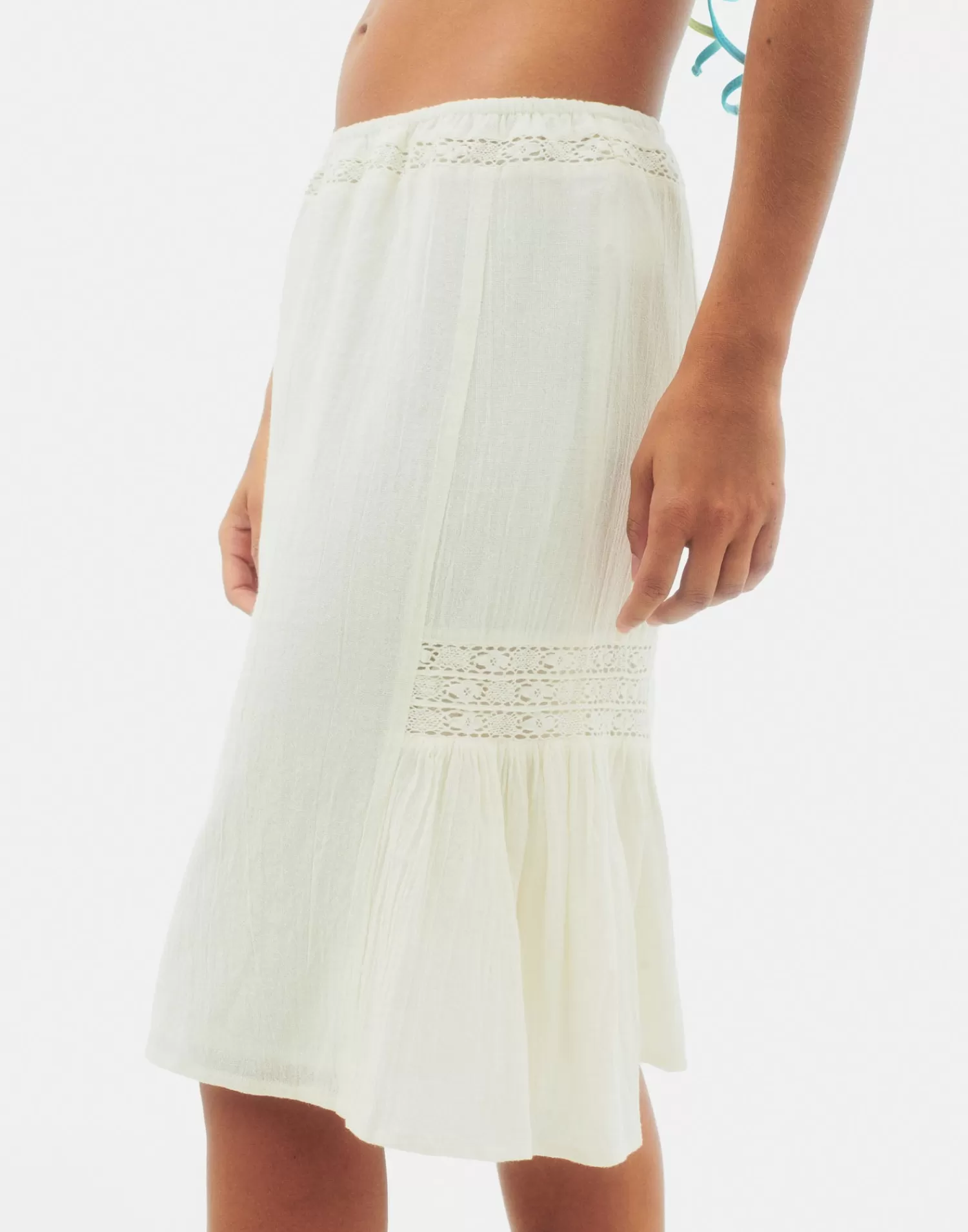 Skirts*Natura Selection Mali Skirt 147733-WHITE