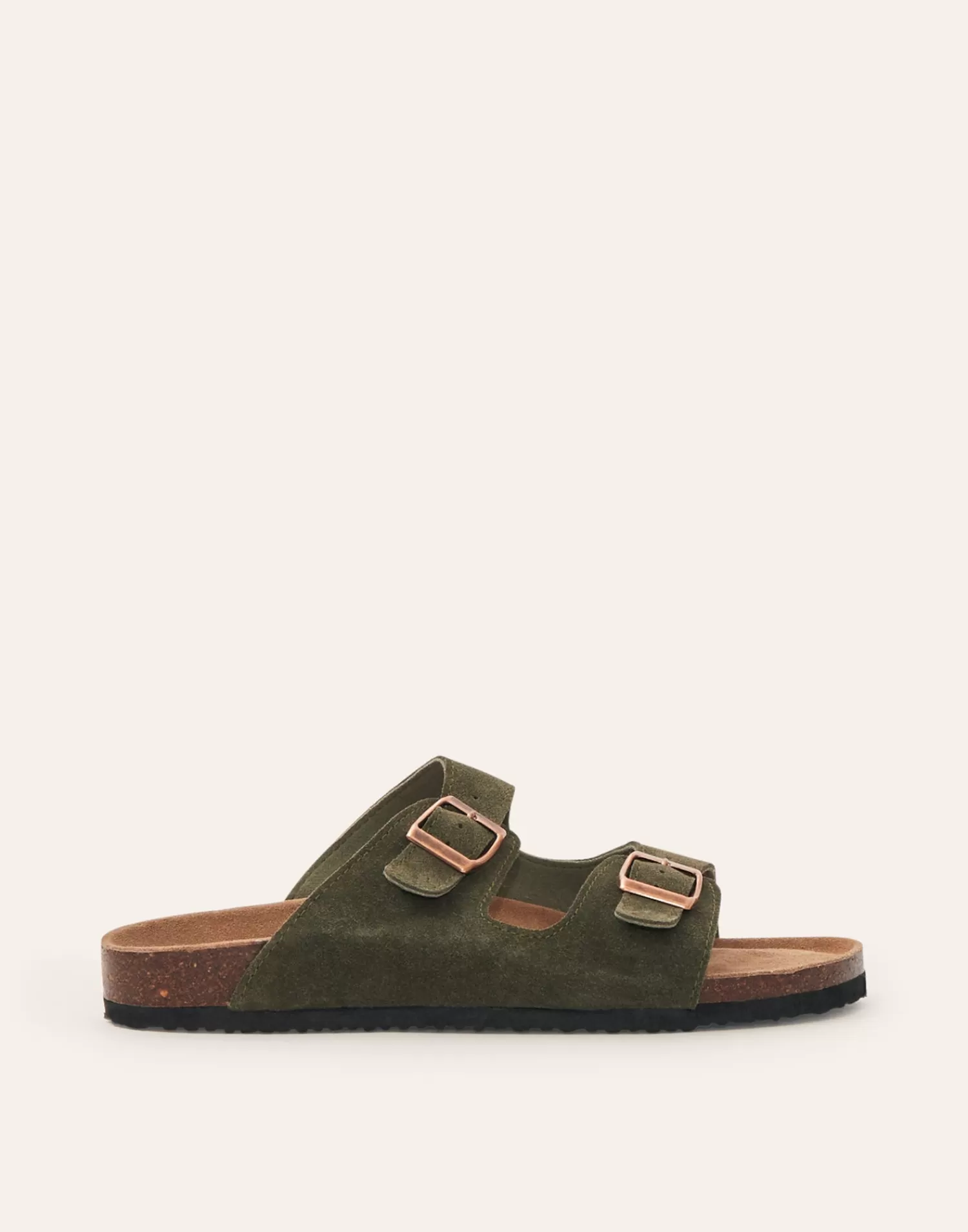 Men | Footwear*Natura Selection Men's Ergonomic Double Buckle Sandal 145445-KHAKI