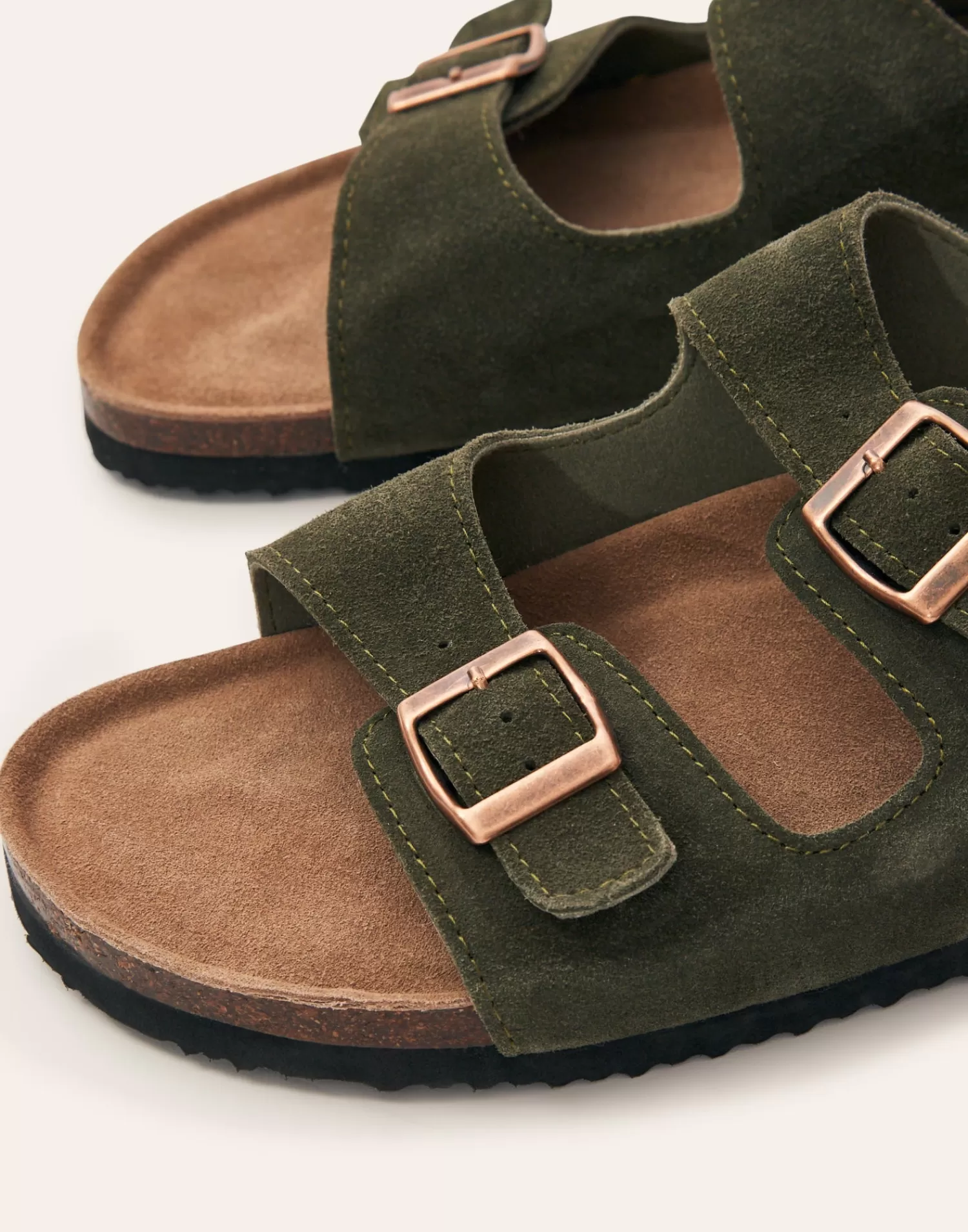 mens_ergonomic_double_buckle_sandal_3-1.webp Men | Footwear*Natura Selection Men's Ergonomic Double Buckle Sandal 145445-KHAKI