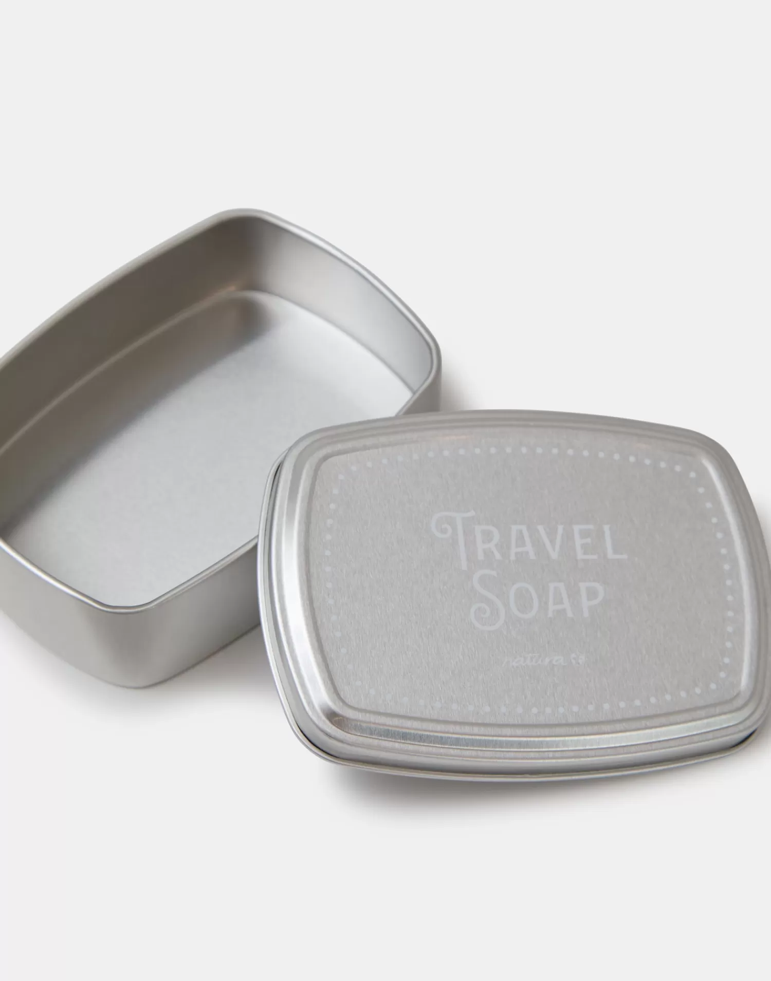 Travel | Reduce & Reuse*Natura Selection Metal Soap Box 148058-SILVER