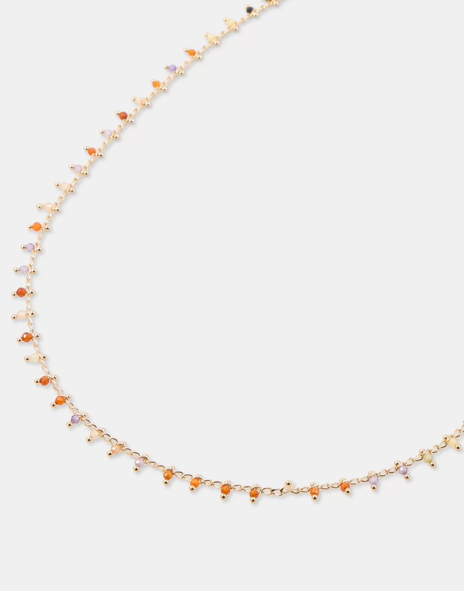 Jewelry*Natura Selection Multi-bead Necklace 149980-MULTI