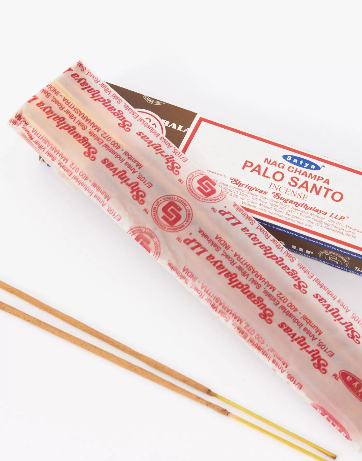 Aromas & Diffusers | Incenses*Natura Selection Nag Champa Palo Santo Incense Sticks 135563-PALOSANTO