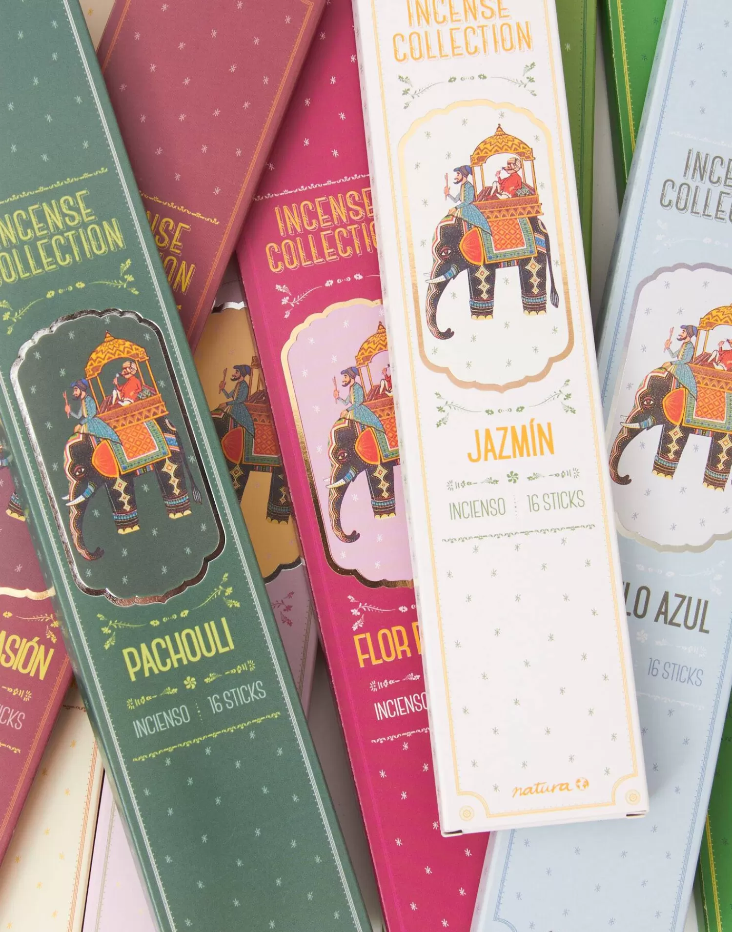 natura_incense_collection_16_sticks_99.webp Aromas & Diffusers | Incenses*Natura Selection Natura Incense Collection 16 Sticks